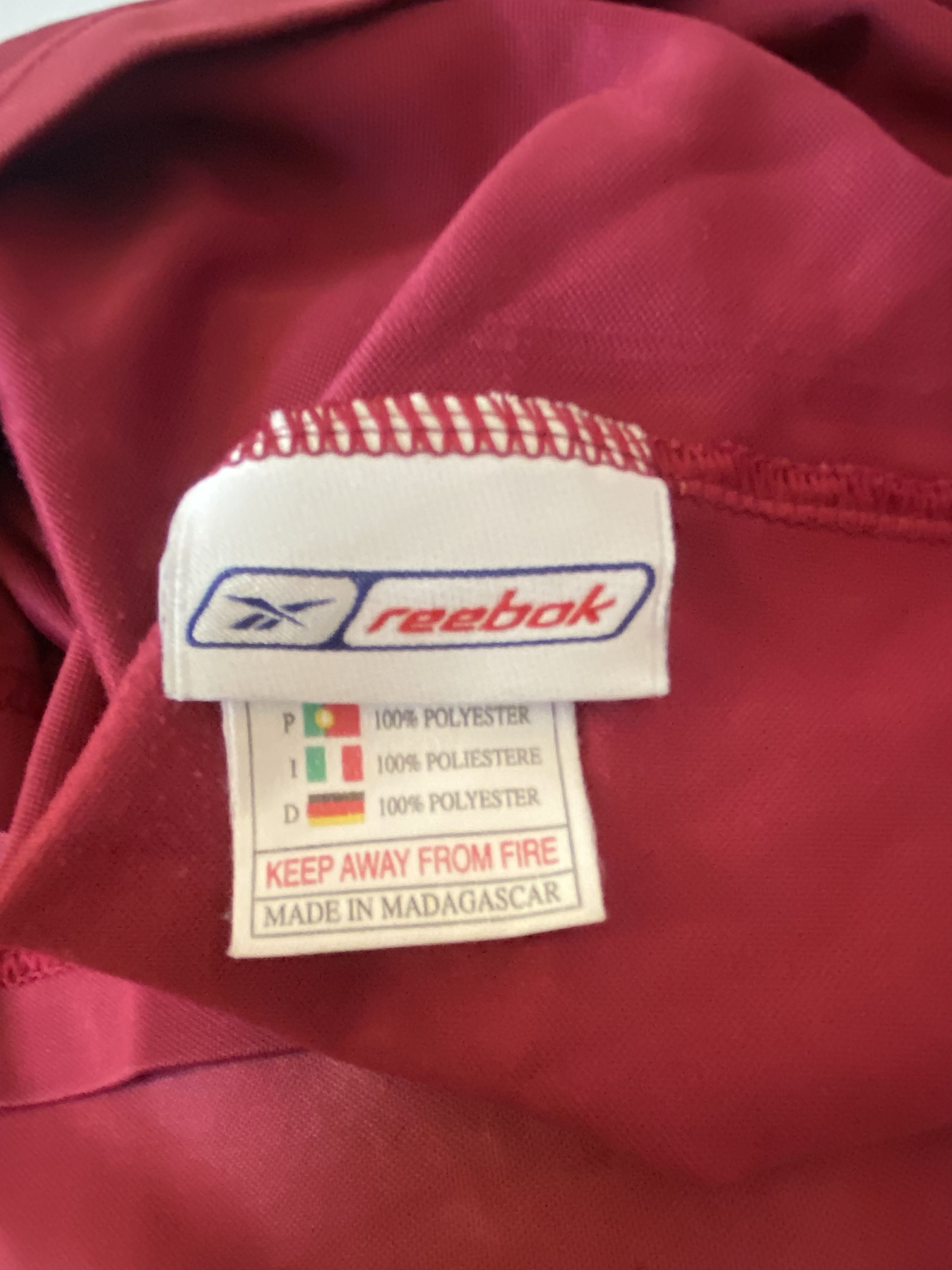 Reebok Vintage WEST HAM UNITED FC 2003 - 2005 - Reebok - S - UNIQUE Size US S / EU 44-46 / 1 - 8 Thumbnail