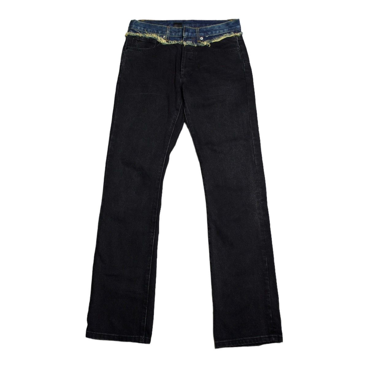 Dior × Hedi Slimane Dior Homme (AW06) Cummerbund Jeans | Grailed