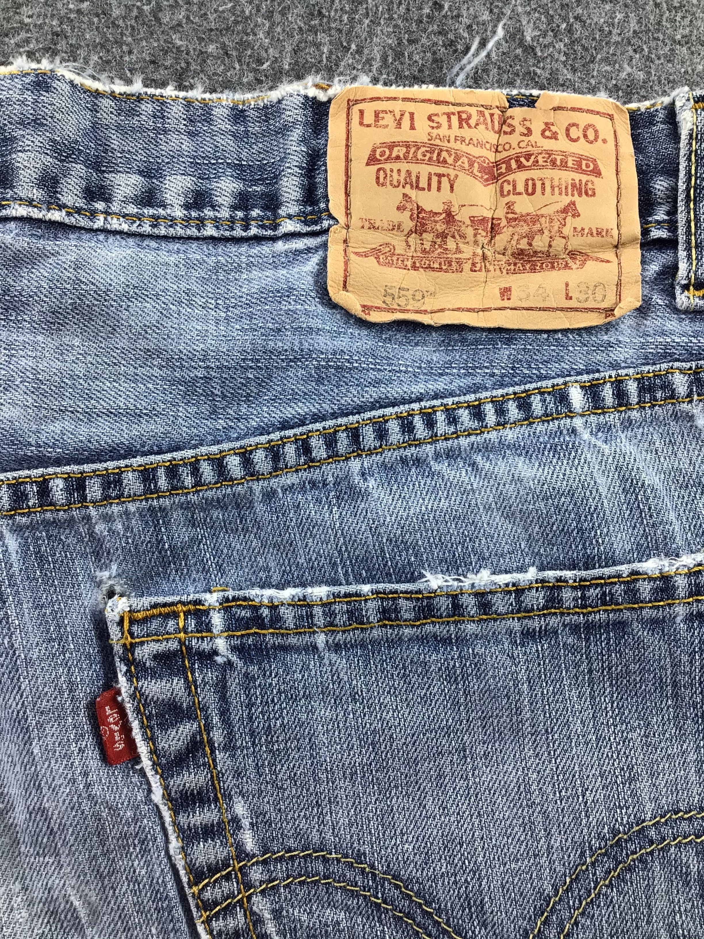 Levi's × Vintage Vintage Levis 559 Jeans-JM277 Size US 34 / EU 50 - 6 Thumbnail