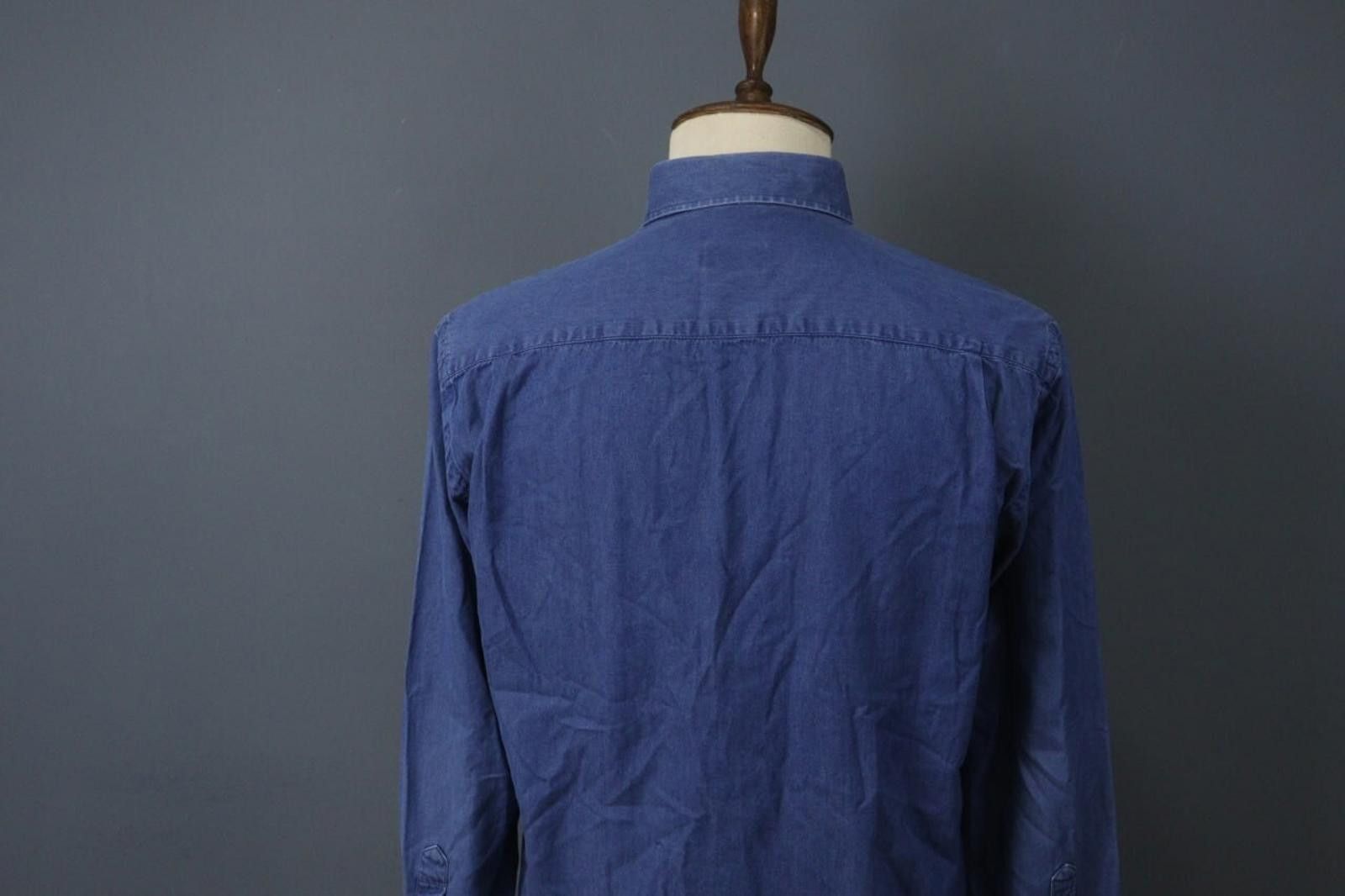 Paul & Shark Paul & Shark Blue Collared Fit Button Front Shirt Size 39 Size US M / EU 48-50 / 2 - 9 Thumbnail