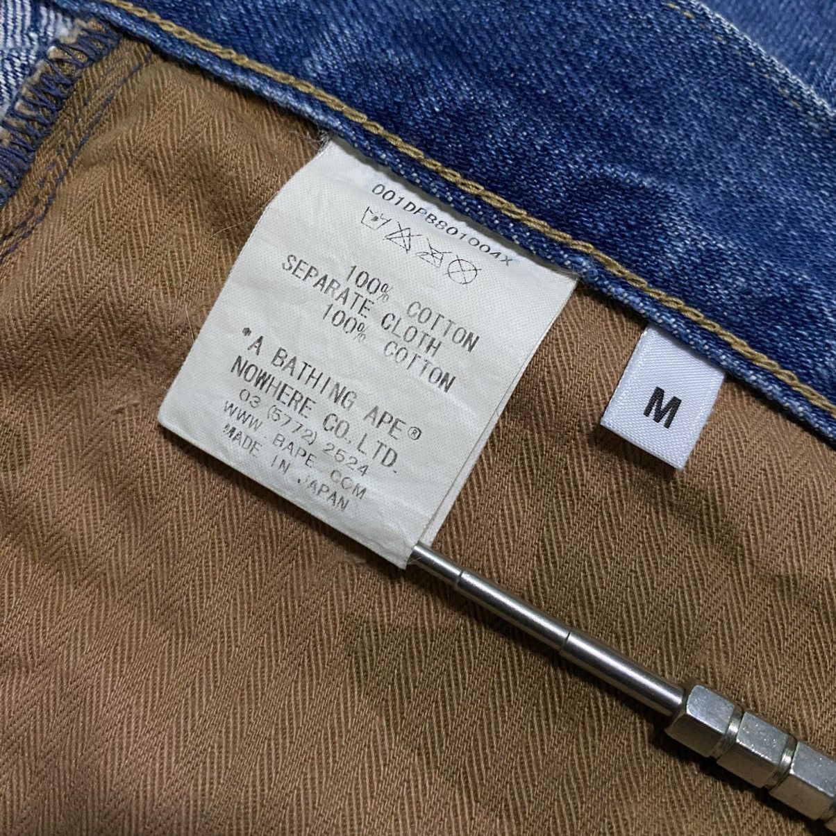 Bape Bape Denim Pants Size US 34 / EU 50 - 10 Thumbnail