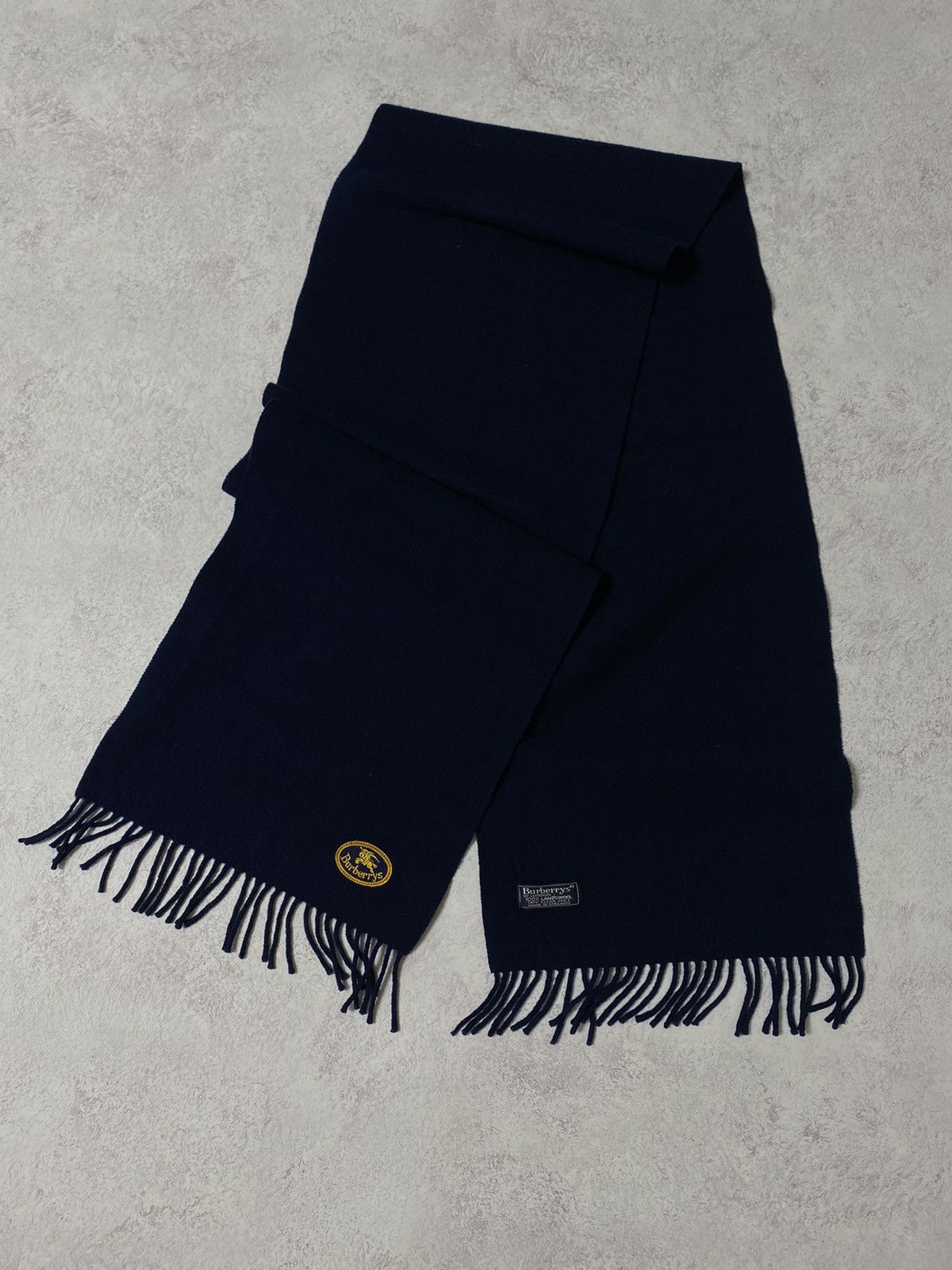 Burberry Burberrys Wool Scarf Muffler Neckwear Size ONE SIZE - 1 Thumbnail