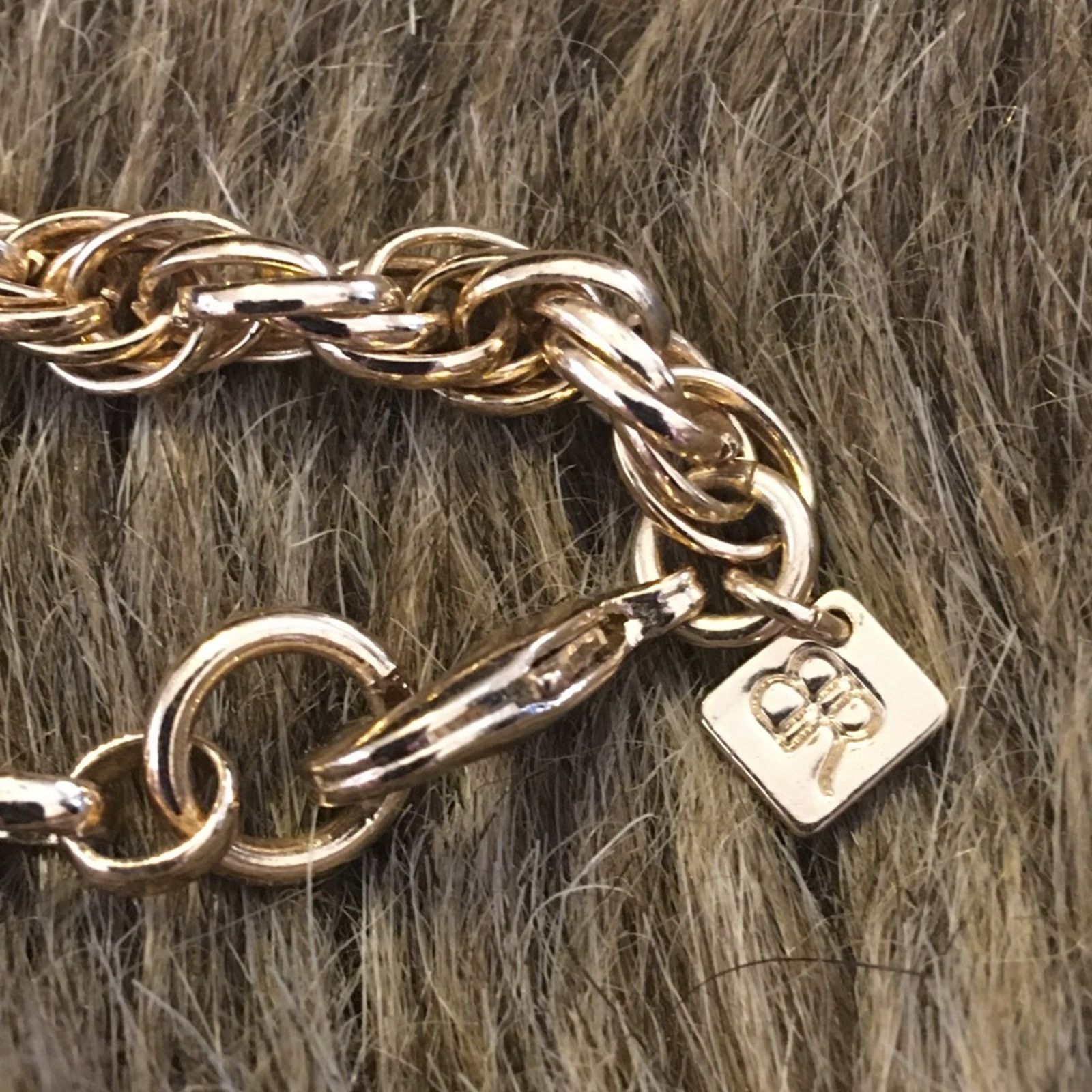Banana Republic Banana Republic faceted glass gold rope necklace Size ONE SIZE - 8 Thumbnail