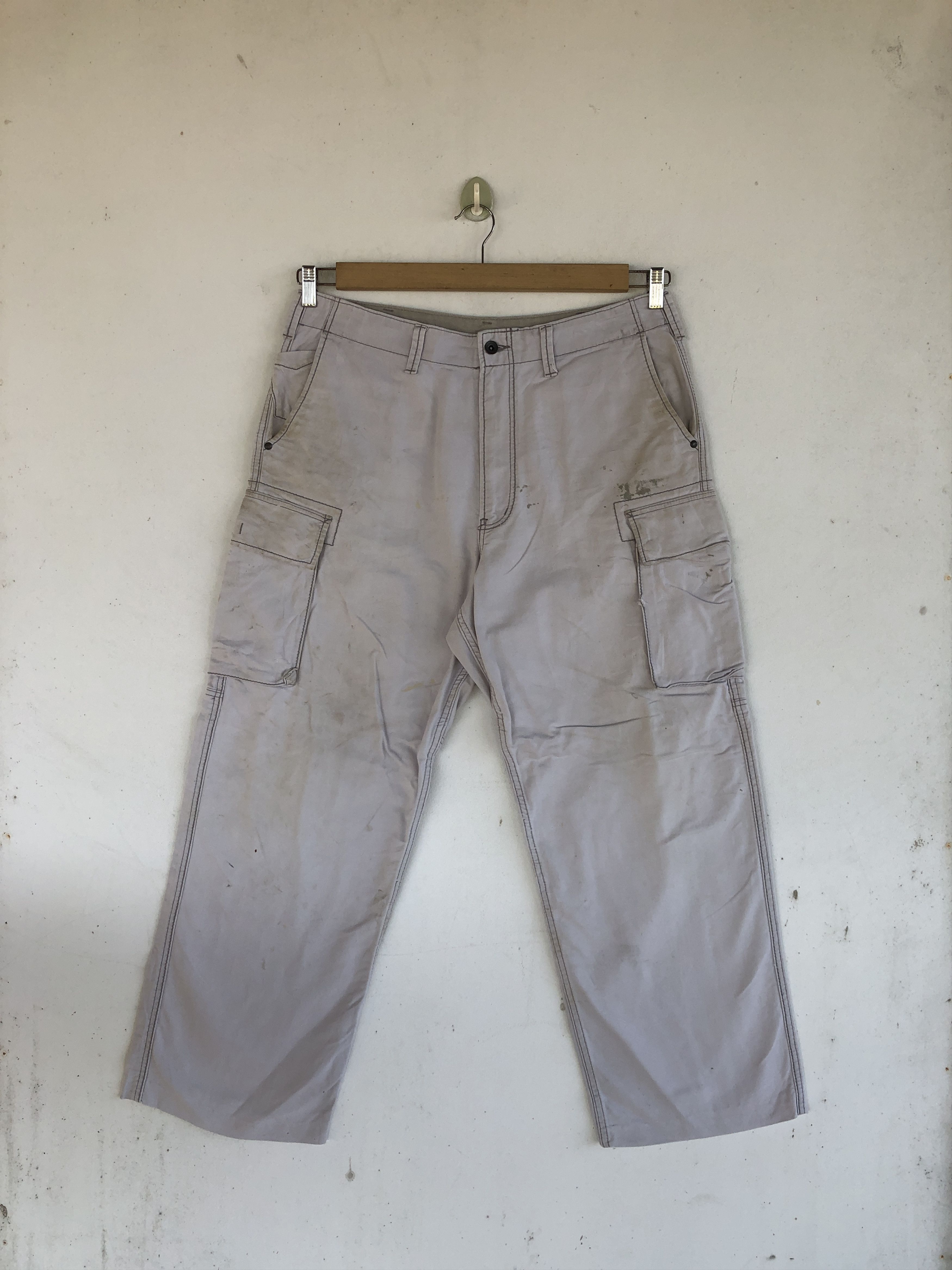 Japanese Brand Vintage Japanese Cargo Pants Multi Pocket Bondage Trousers Size US 36 / EU 52 - 1 Thumbnail