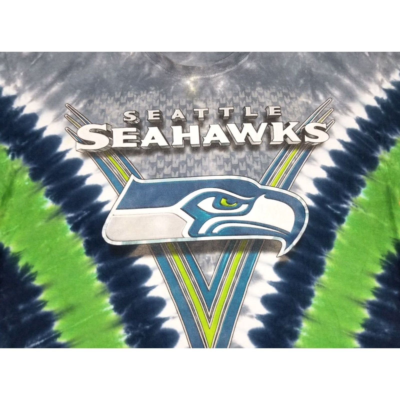 NFL VINTAGE Y2K SEAHAWKS SEATTLE NFL DYED T-SHIRT XLARGE Mens Size US XL / EU 56 / 4 - 3 Thumbnail