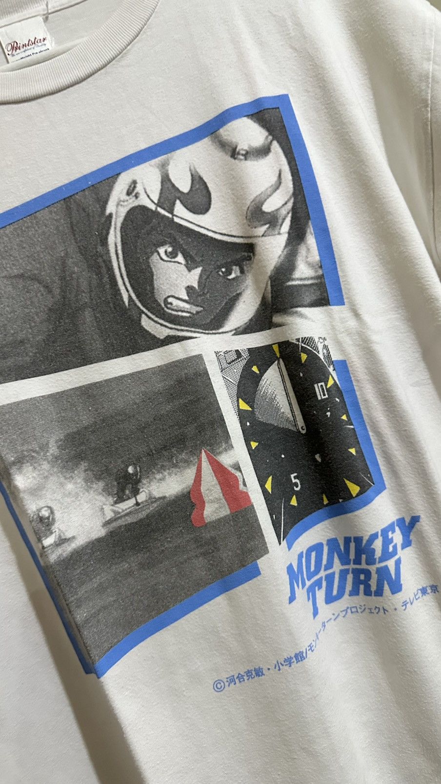 Anime × Japanese Brand × Vintage Vintage Monkey Turn Manga Licensed Tshirt Size US XL / EU 56 / 4 - 2 Thumbnail