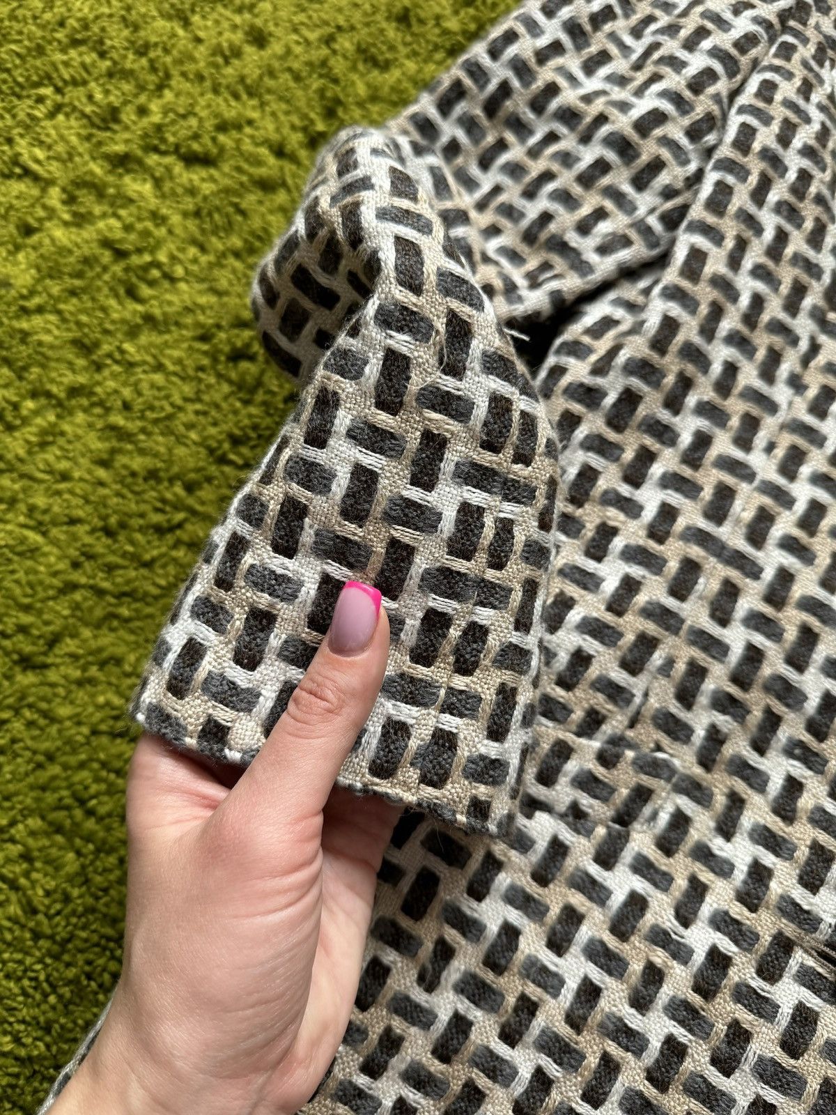 Valentino × Vintage Valentino 1990s vintage tweed blazer Size M / US 6-8 / IT 42-44 - 4 Thumbnail