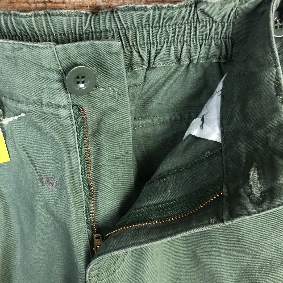 Japanese Brand DL Japanese Brand Green Cargo Multipocket Pants #C630 Size US 26 / EU 42 - 12 Thumbnail