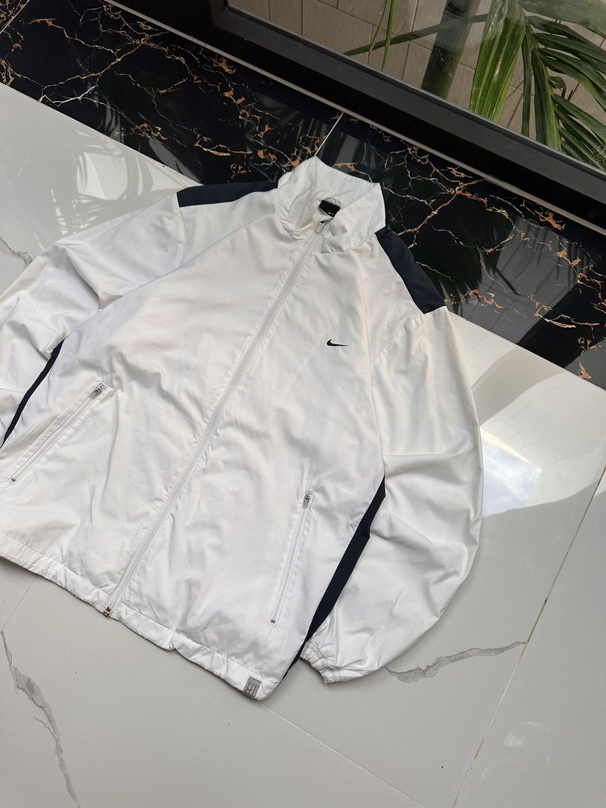 Nike × Vintage NIKE COURT VINTAGE DOUBLE LOGO STREETWEAR LIGHT JACKET Size US M / EU 48-50 / 2 - 3 Thumbnail