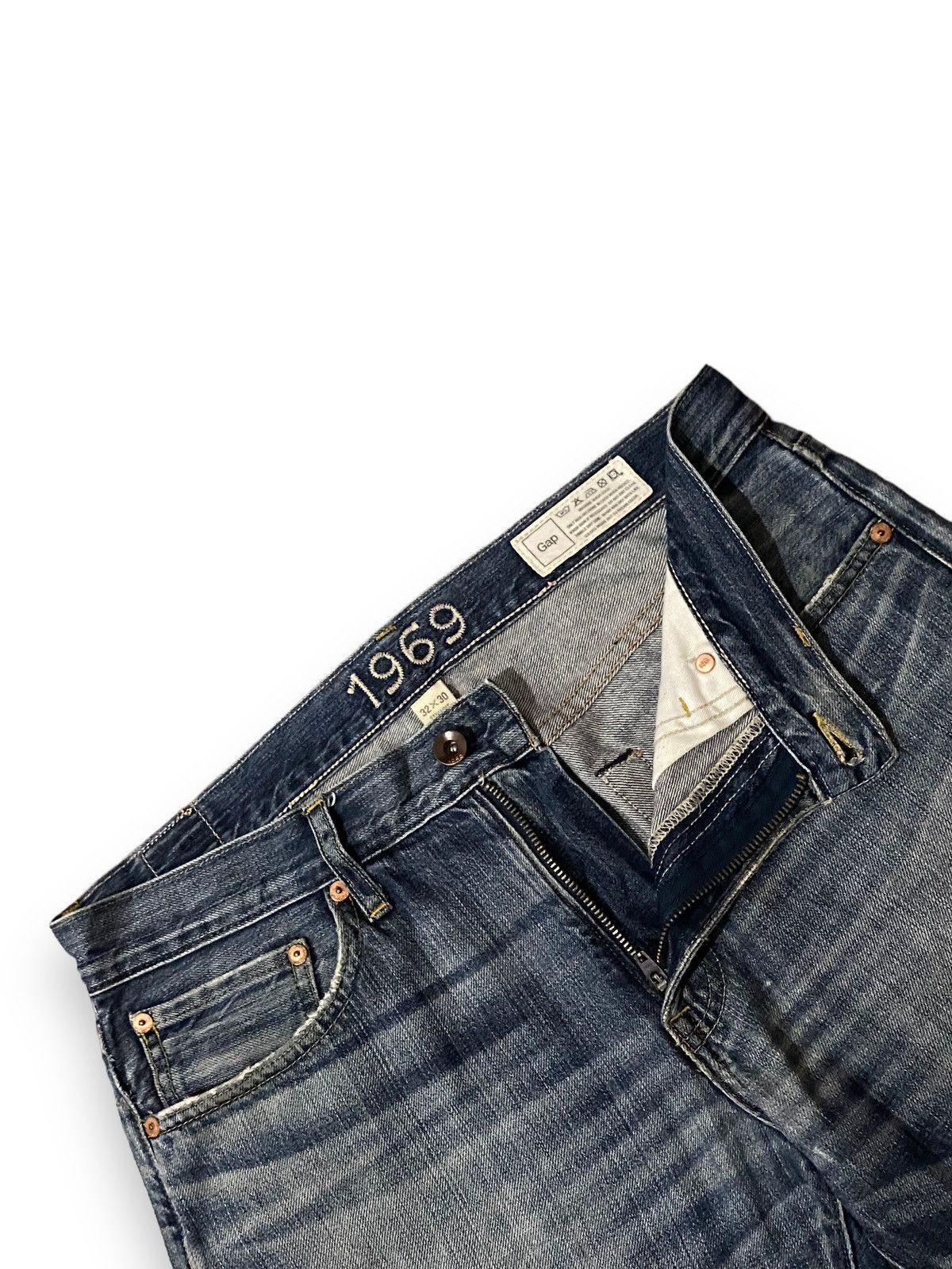 20471120 × JNCO Men Gap 1969 Jean Sandblast Distressed Art Honeycomb Knee Size US 32 / EU 48 - 13 Thumbnail
