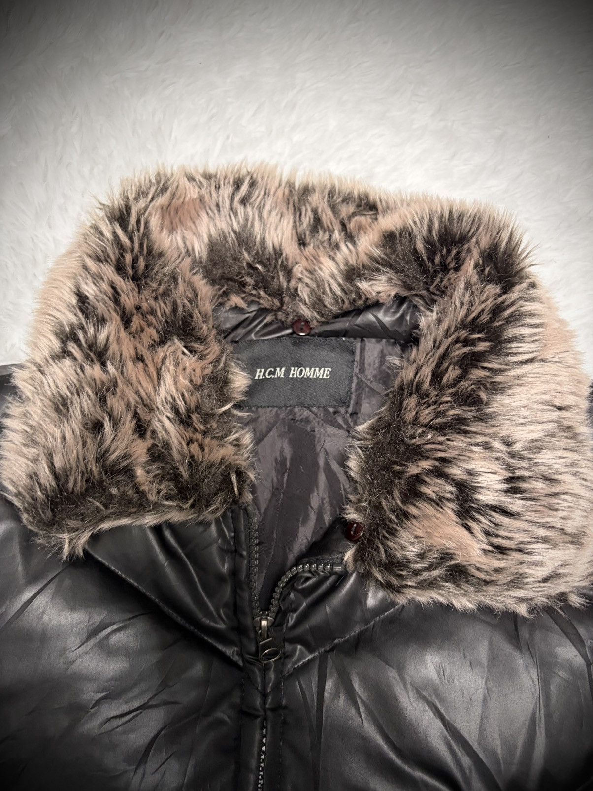 Japanese Brand Japanese brand HCM Homme fur puffer jacket Size US L / EU 52-54 / 3 - 2 Thumbnail