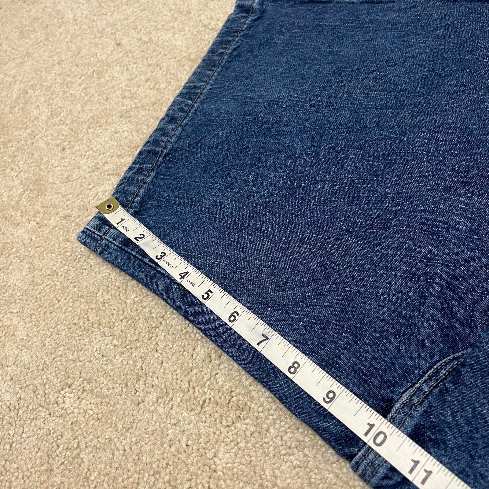 Wrangler Wrangler Baggy Skater Y2K Long Dark Jorts 36W Size US 36 / EU 52 - 7 Thumbnail