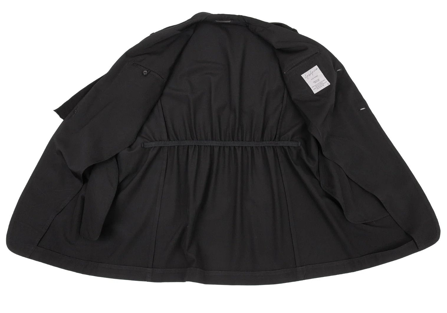 Yohji Yamamoto Yohji Yamamoto Dyed Knit 7-Sleeve Jacket Black 2 Size US M / EU 48-50 / 2 - 12 Thumbnail
