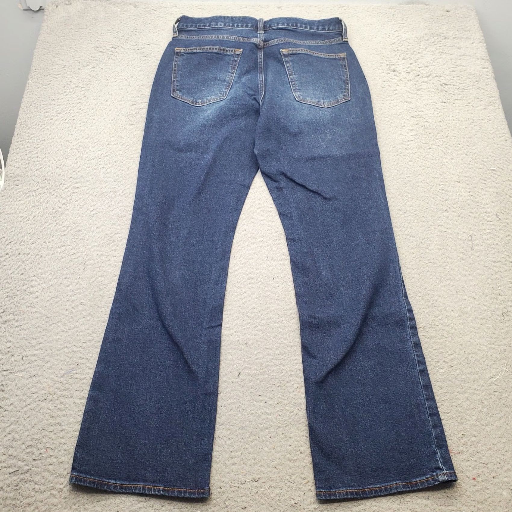 Old Navy Old Navy Jeans Mens Bootcut Blue 31x32 Regular 5-Pocket Denim Mid Rise Stretch Flex Comfortable Wash Medium Size US 31 - 2 Thumbnail