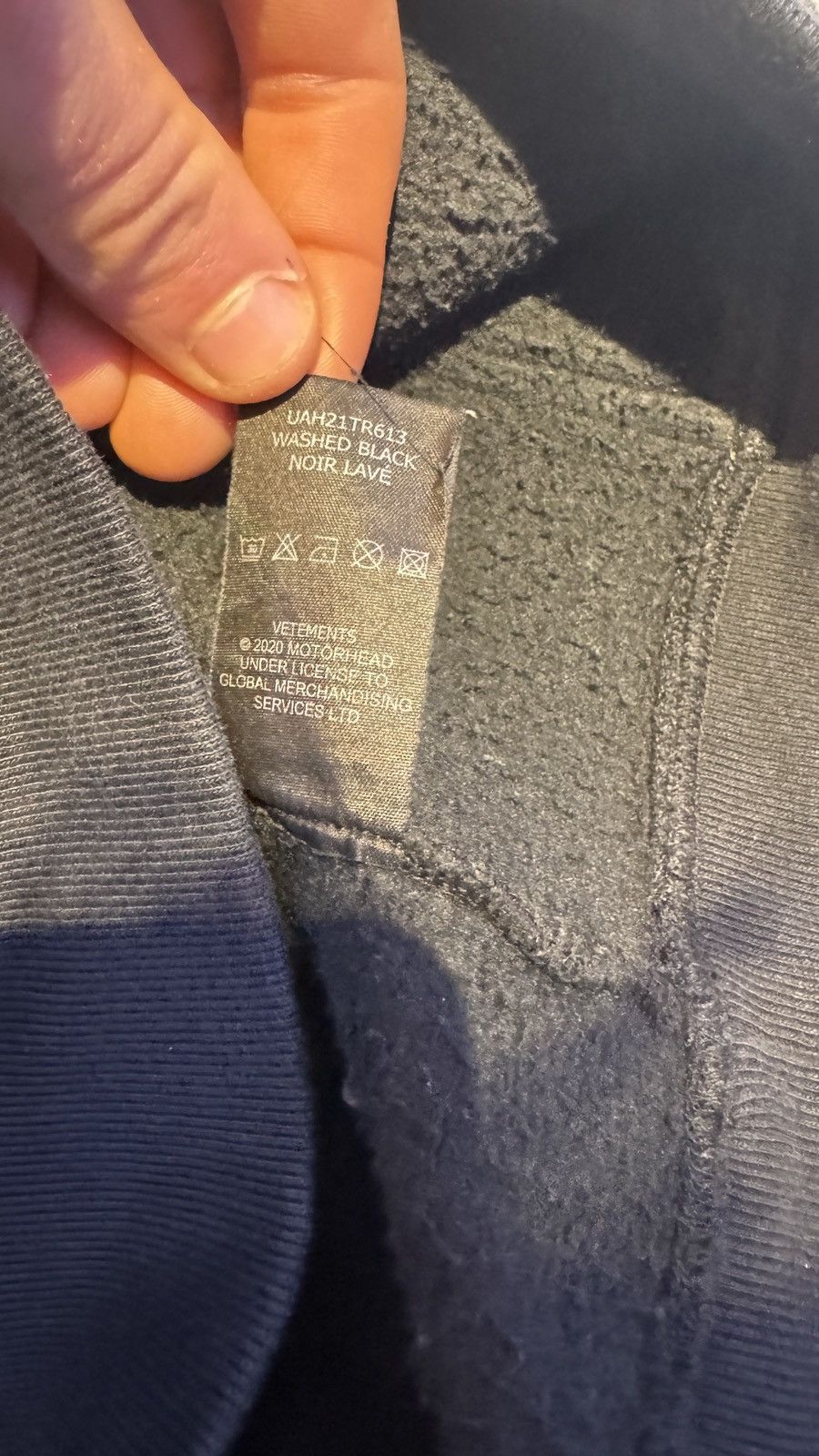 Vetements Vetements Motorhead World is Yours heavyweight hoodie Size US XS / EU 42 / 0 - 7 Thumbnail