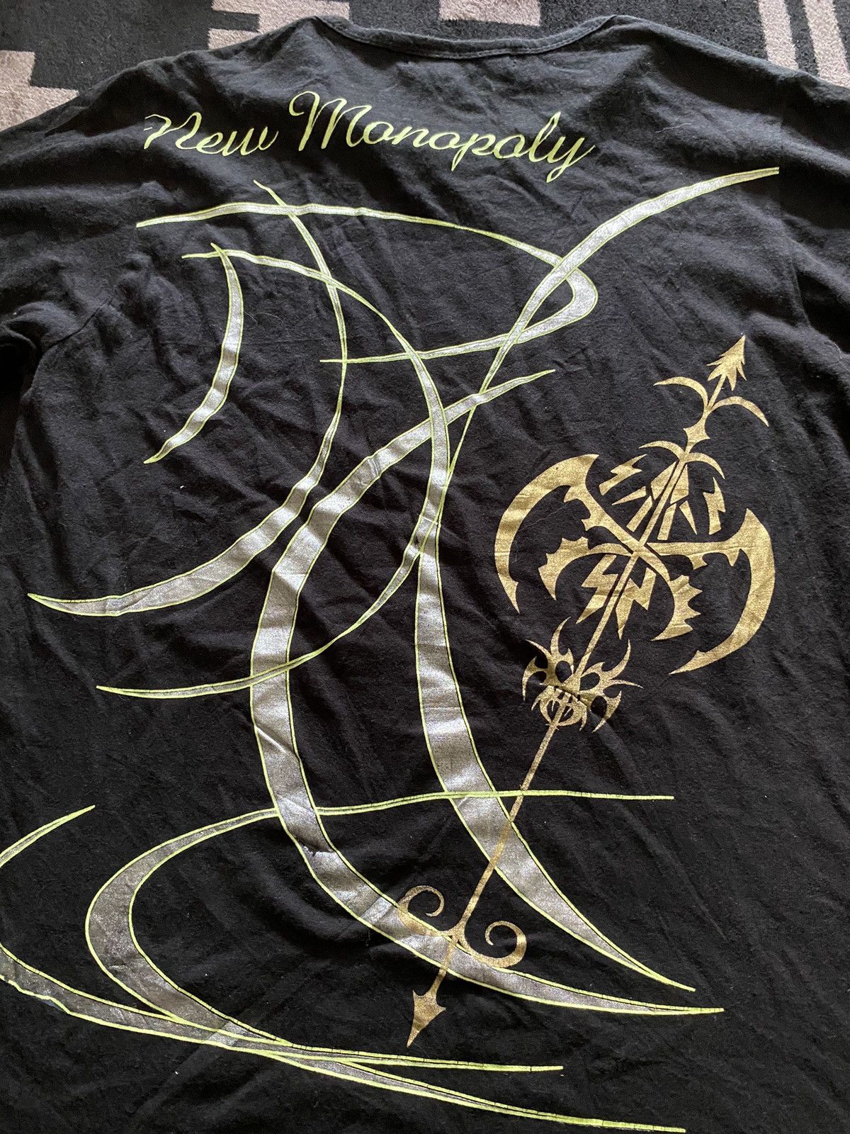 If Six Was Nine × Japanese Brand × Le Grande Bleu (L.G.B.) New Monopoly poem style tshirt Size US L / EU 52-54 / 3 - 3 Thumbnail