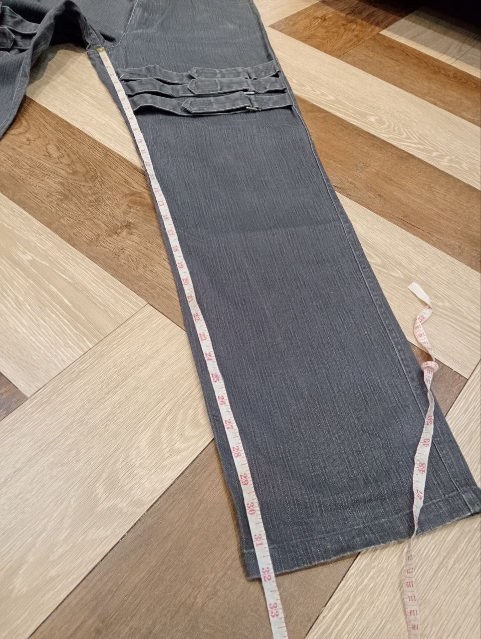 If Six Was Nine SLASH NUMBER JAPAN STRETCH BANDAGE PANTS Size US 31 - 16 Thumbnail