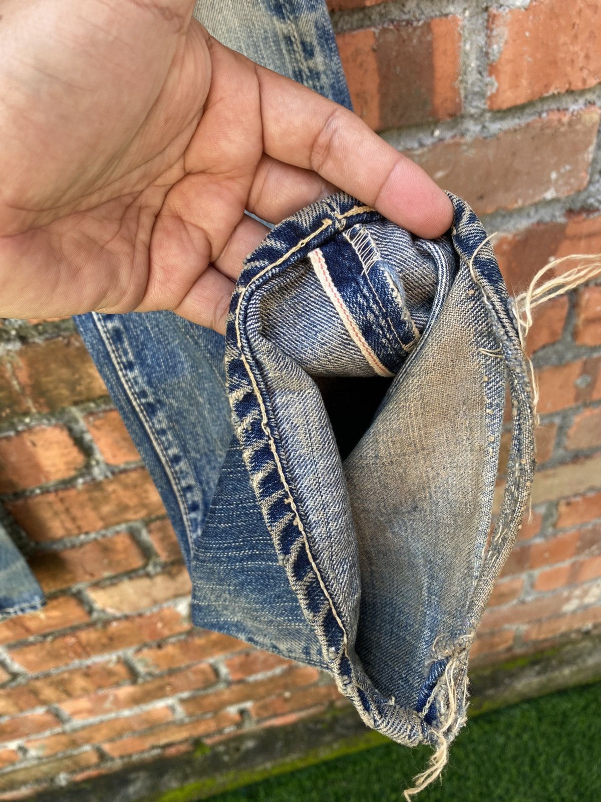 Eternal × Japanese Brand W30x31 eternal jeans redline distressed rugged grunge Size US 30 / EU 46 - 4 Thumbnail