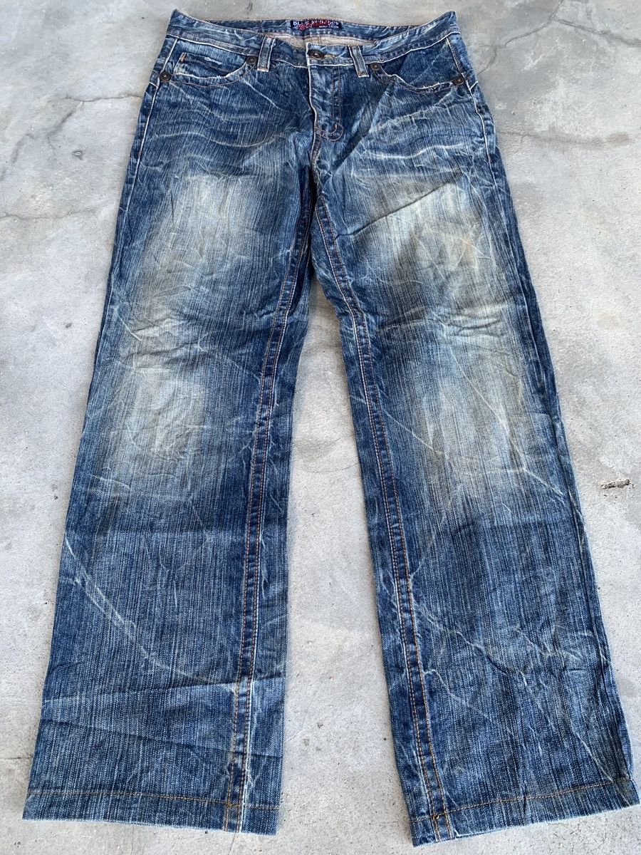 image of If Six Was Nine x Ppfm Subject Blue Jean Nice Design in Check, Men's (Size 33)