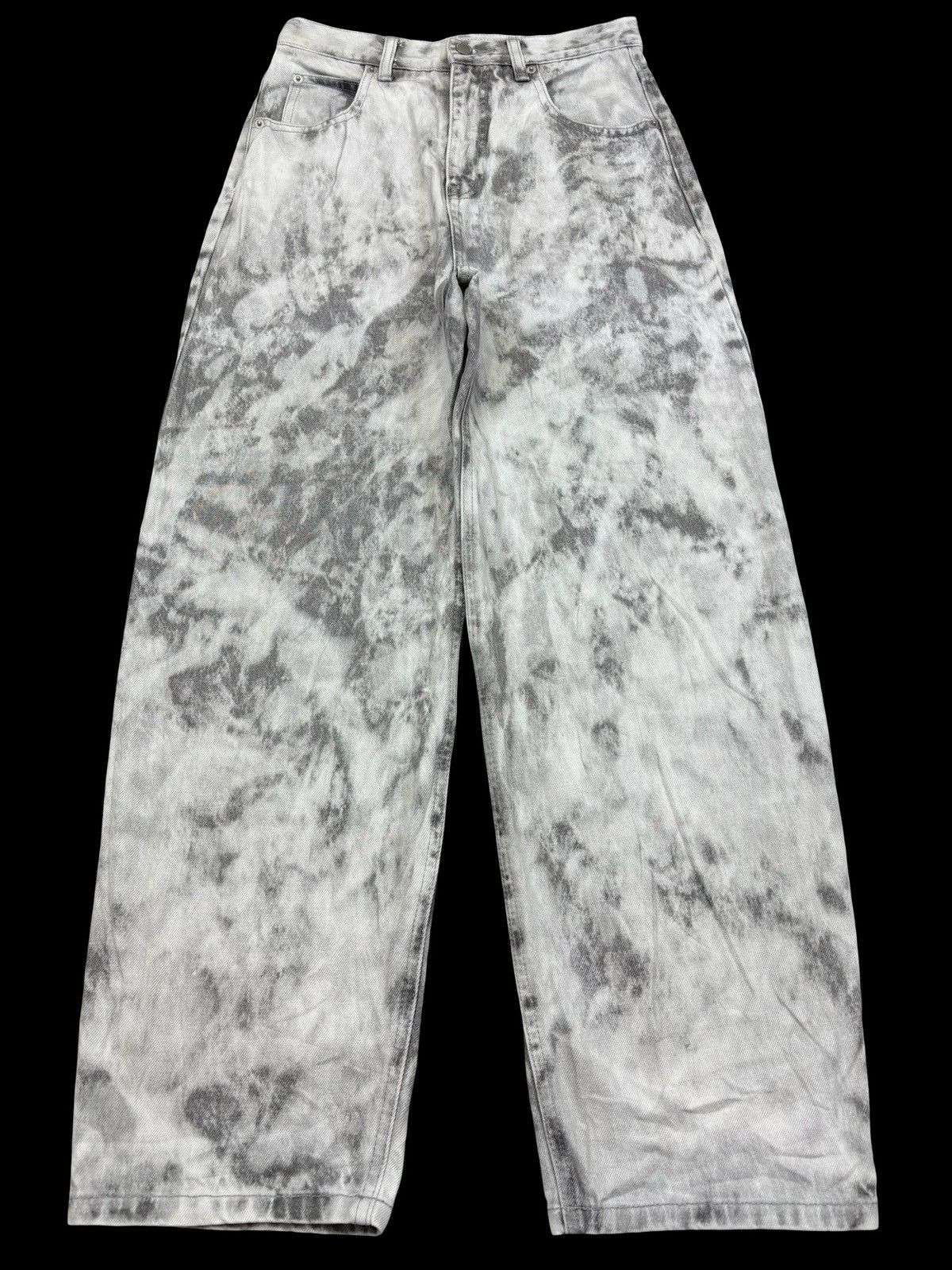 Japanese Brand Archival Page Boy Full Cloudy Fades Balloon Denim F831 Size US 27 - 1 Thumbnail