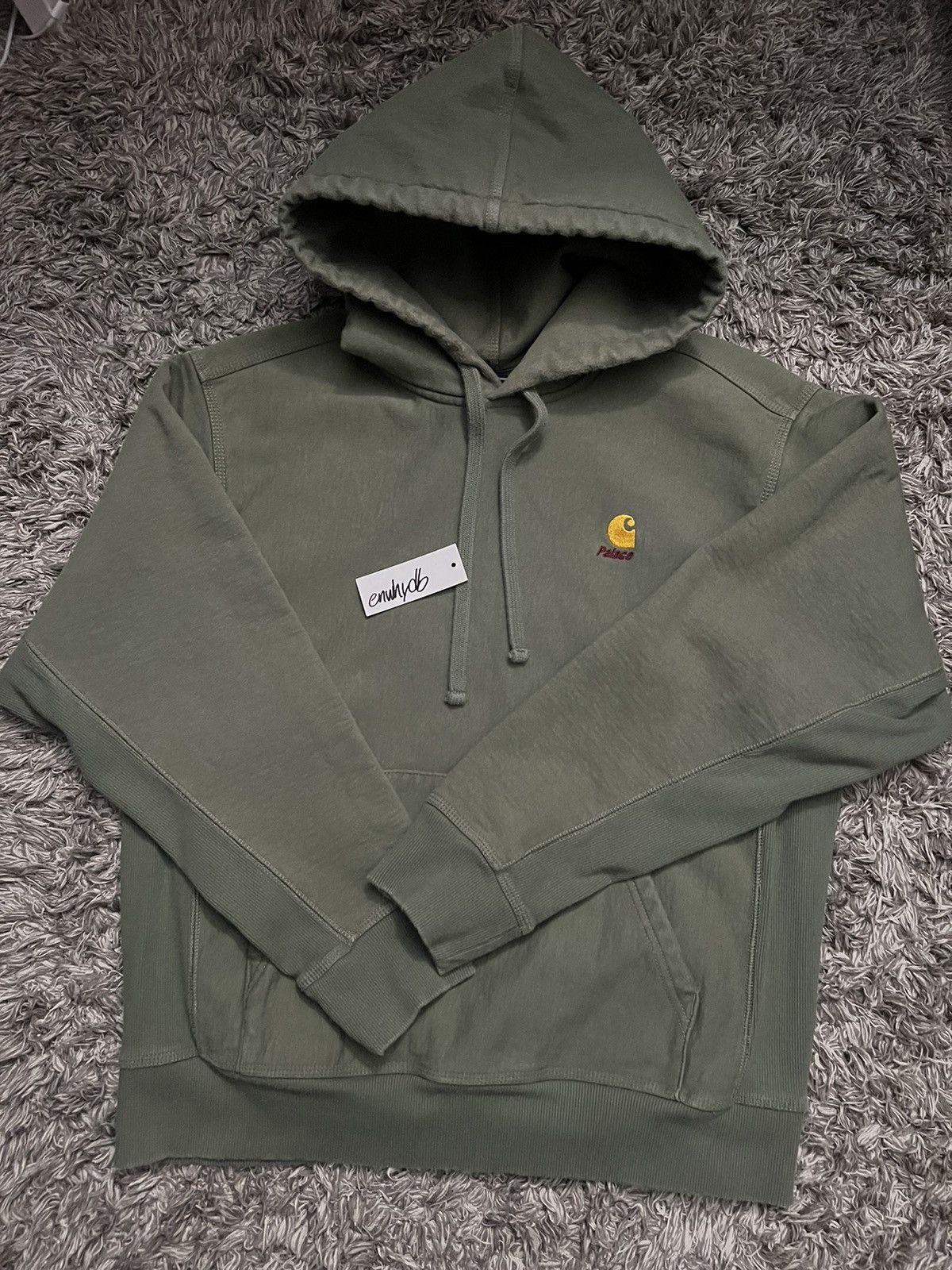 Palace x Carhartt WIP Hood Dollar Green