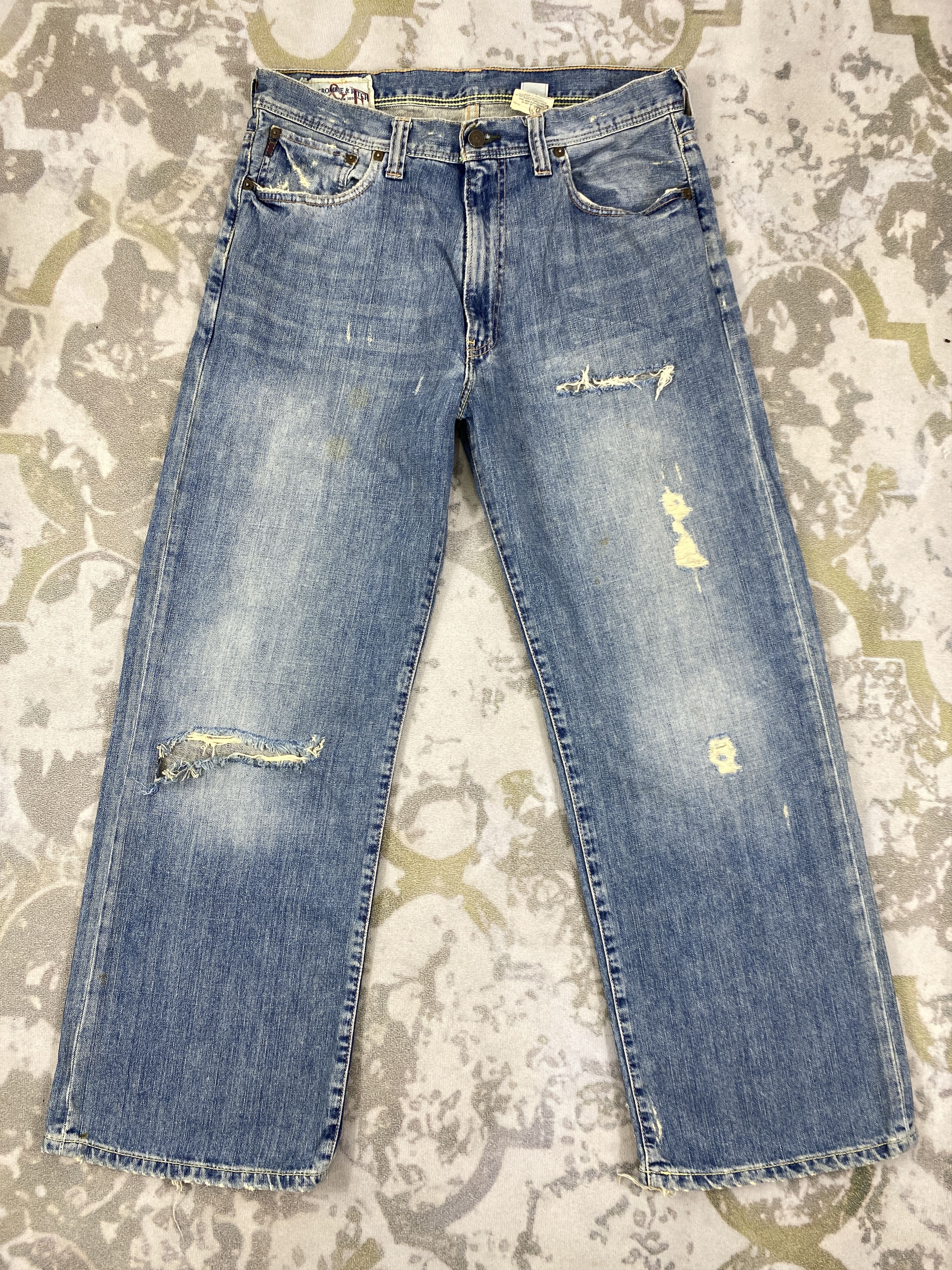 If Six Was Nine Vintage japanese ifsixwasnine style Jeans 35x29 - JN3011 Size US 35 - 1 Thumbnail