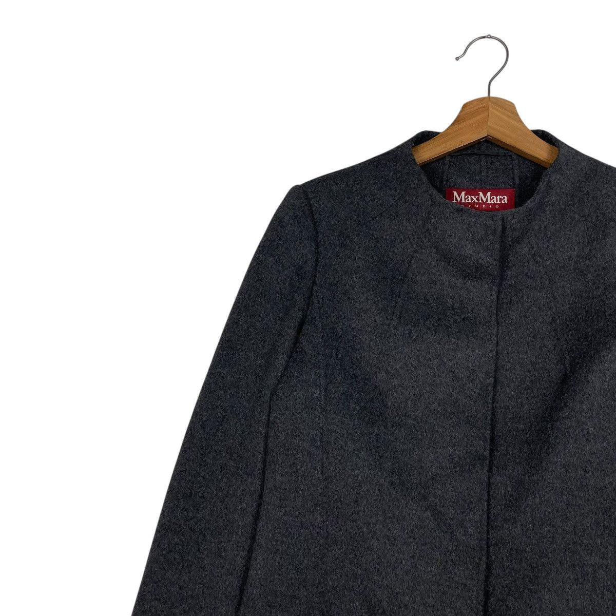 Max Mara Max Mara Studio Angora Jacket Size XS / US 0-2 / IT 36-38 - 6 Thumbnail