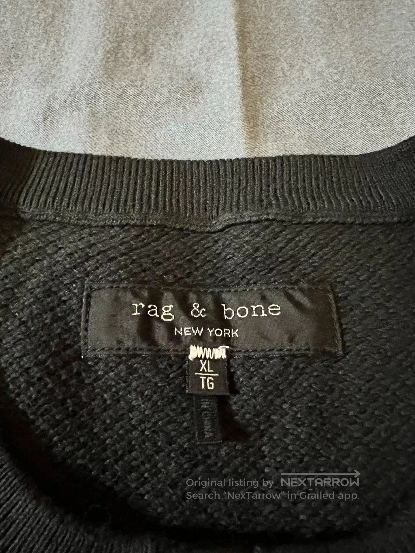 Rag & Bone classic henley waffle knit pullover sweater. Size US XL / EU 56 / 4 - 4 Thumbnail