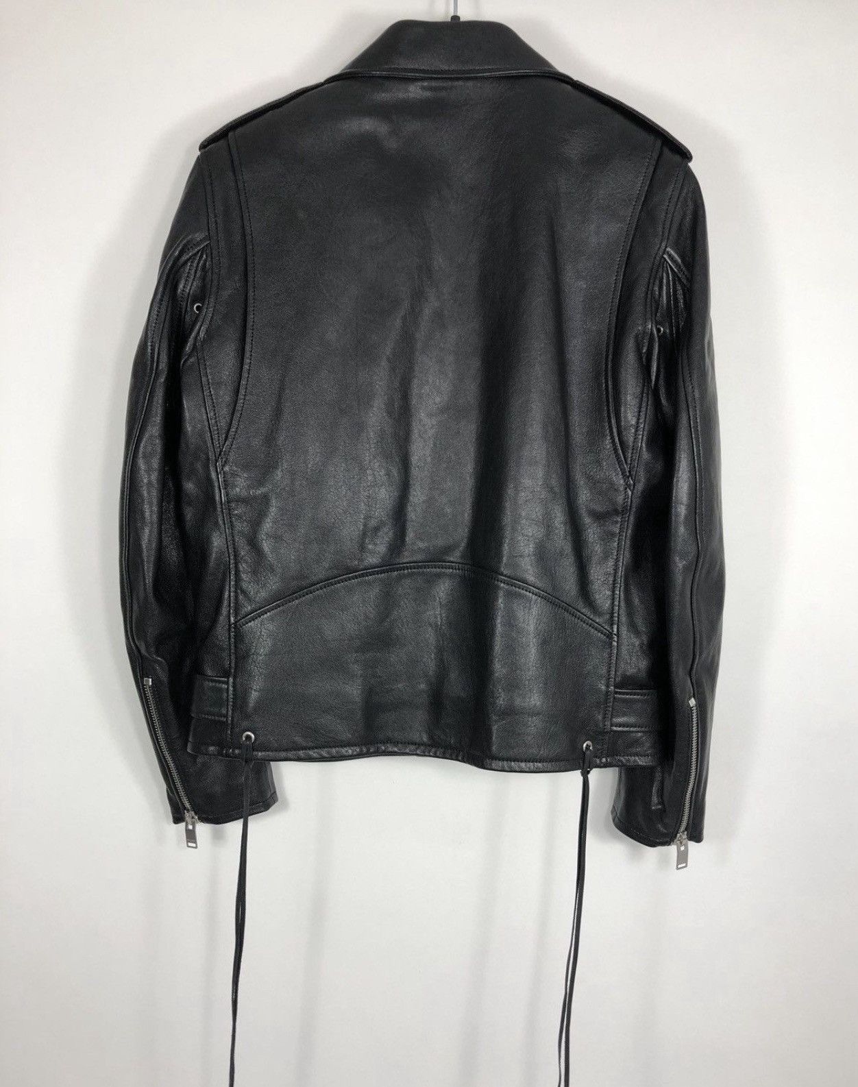 Saint Laurent Paris 🔥$5.5K VALUE🔥L17 Leather Biker Jacket Size US M / EU 48-50 / 2 - 2 Thumbnail