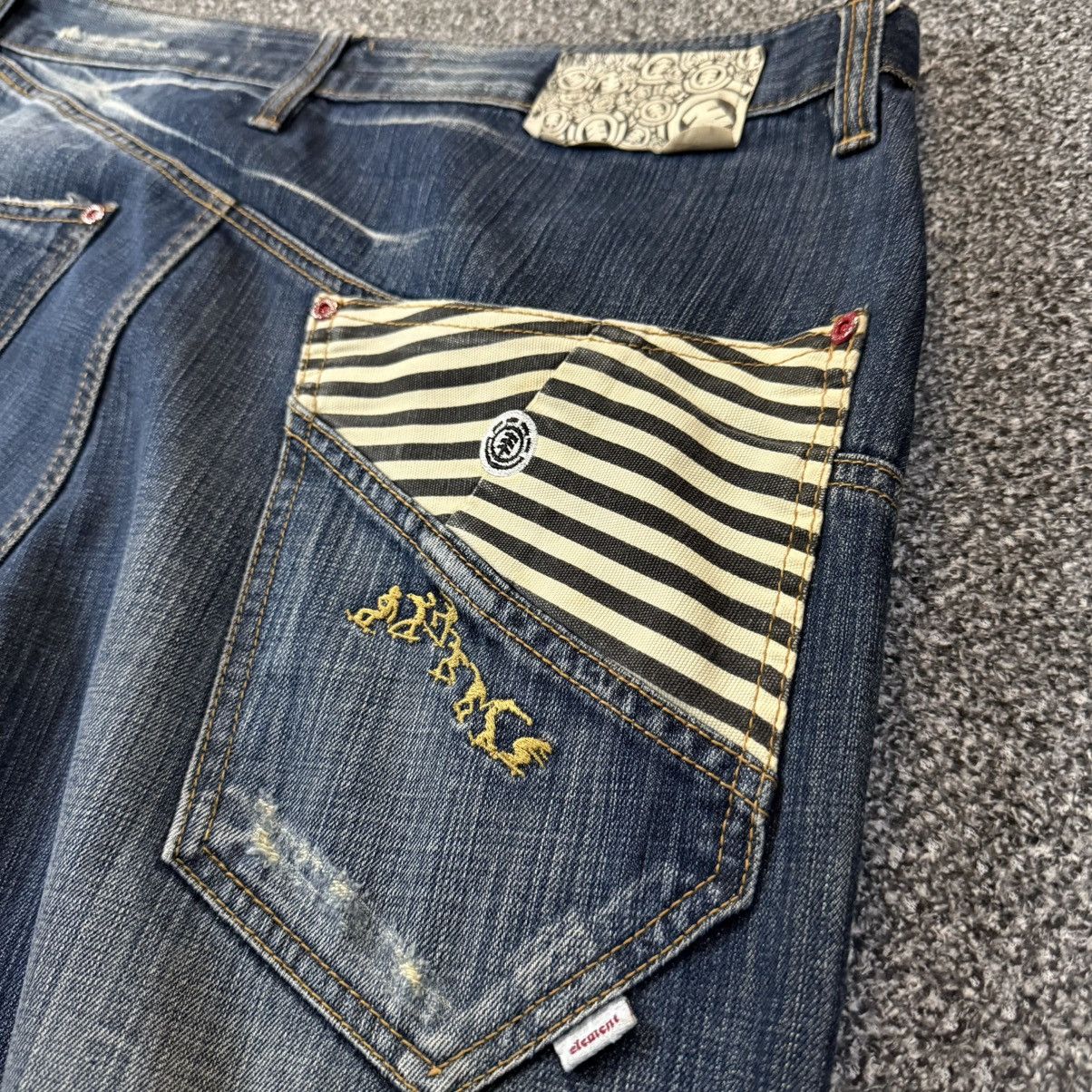 Element 🔥🔥 Y2K Element Skateboarding Crazy Baggy Jean Size US 36 / EU 52 - 5 Thumbnail