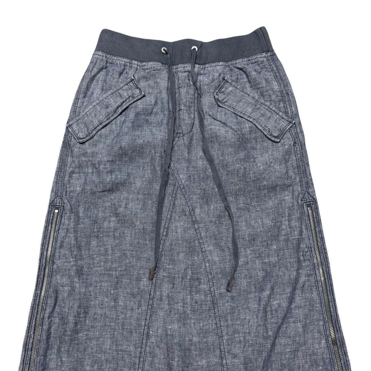 GOA G.O.A Military Denim Skirt Size 28" / US 6 / IT 42 - 3 Thumbnail
