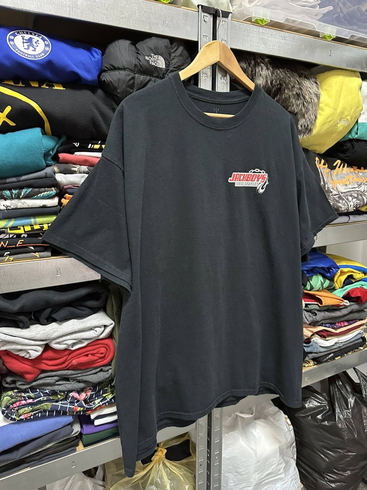 Travis Scott Travis Scott Cactus Jack T-Shirt Jackboys Rare Black Tee Size US XL / EU 56 / 4 - 3 Thumbnail