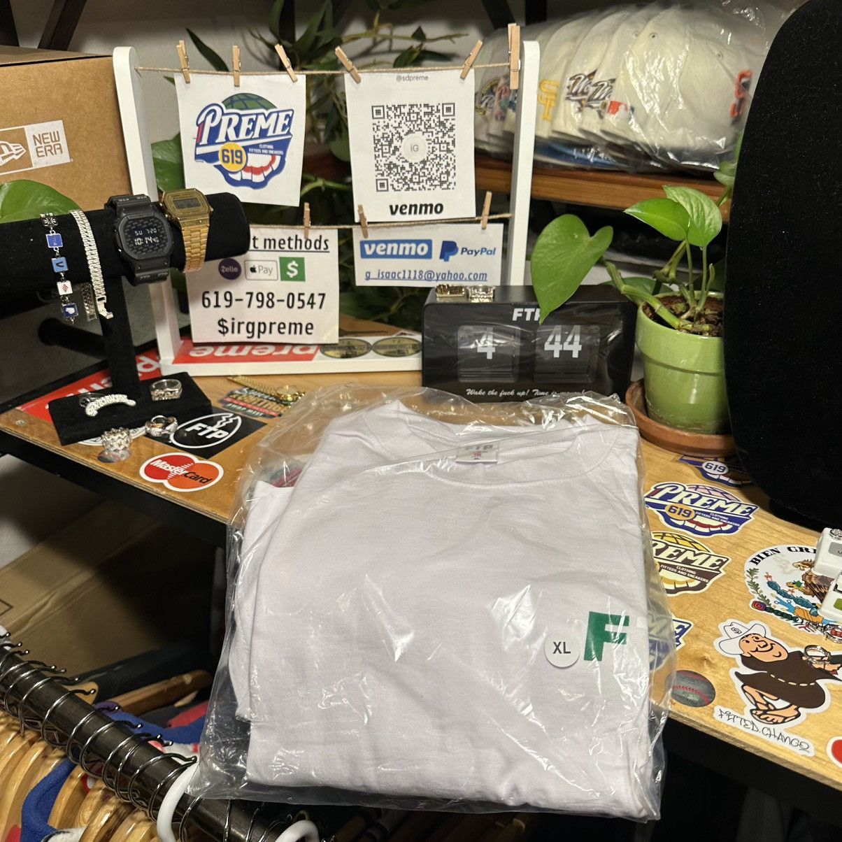 Fuck The Population FTP Mexico flag logo tee ( white, XL) Size US XL / EU 56 / 4 - 1 Thumbnail