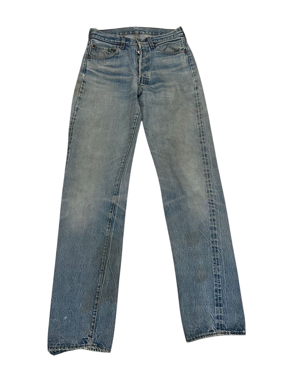Levi's × Vintage Vintage 1980s Levis 501 Redline Top Button 524 Size US 29 - 3 Thumbnail