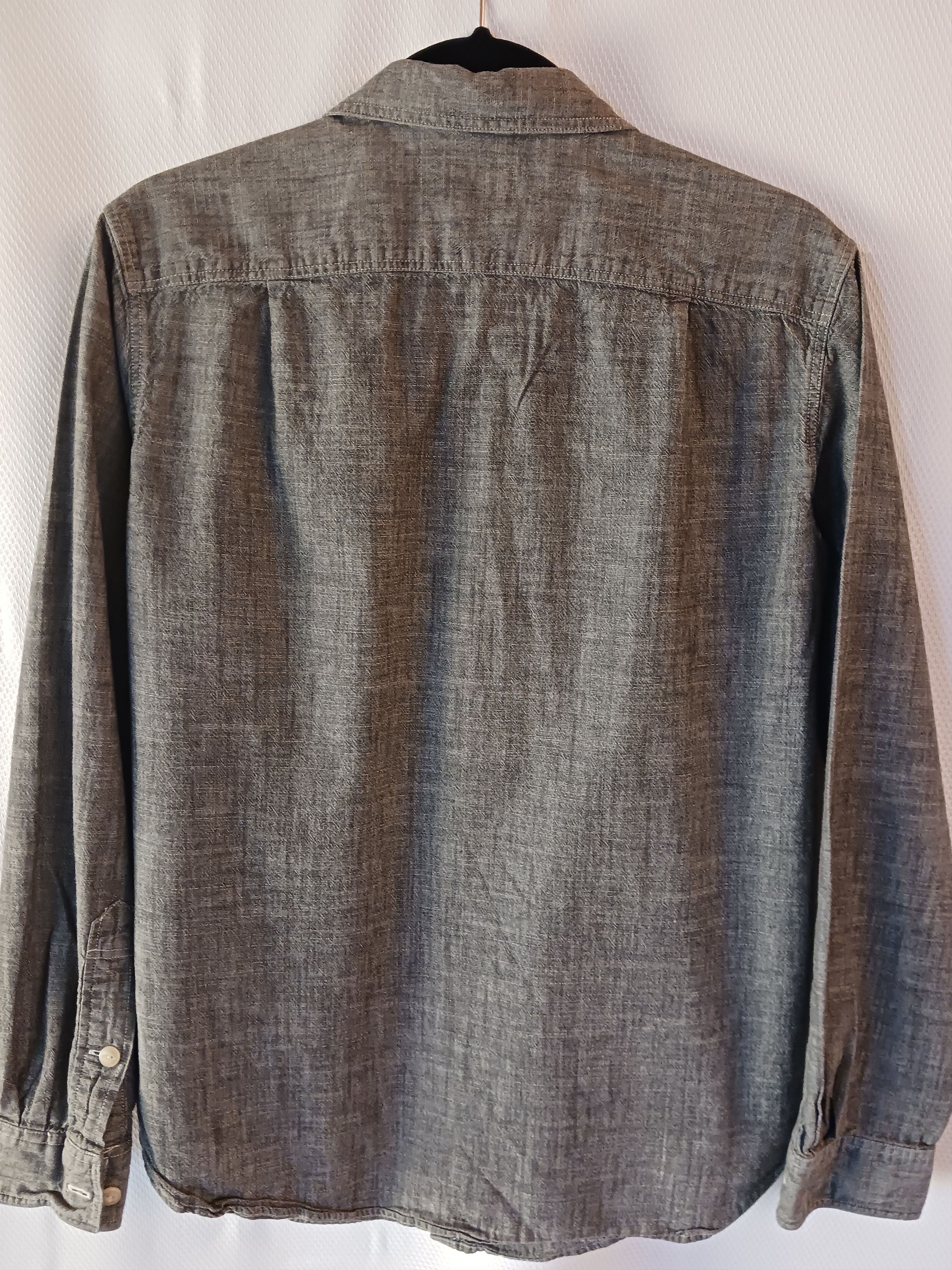J.Crew Men's 100% Cotton Denim Button Front Shirt Size US S / EU 44-46 / 1 - 2 Thumbnail
