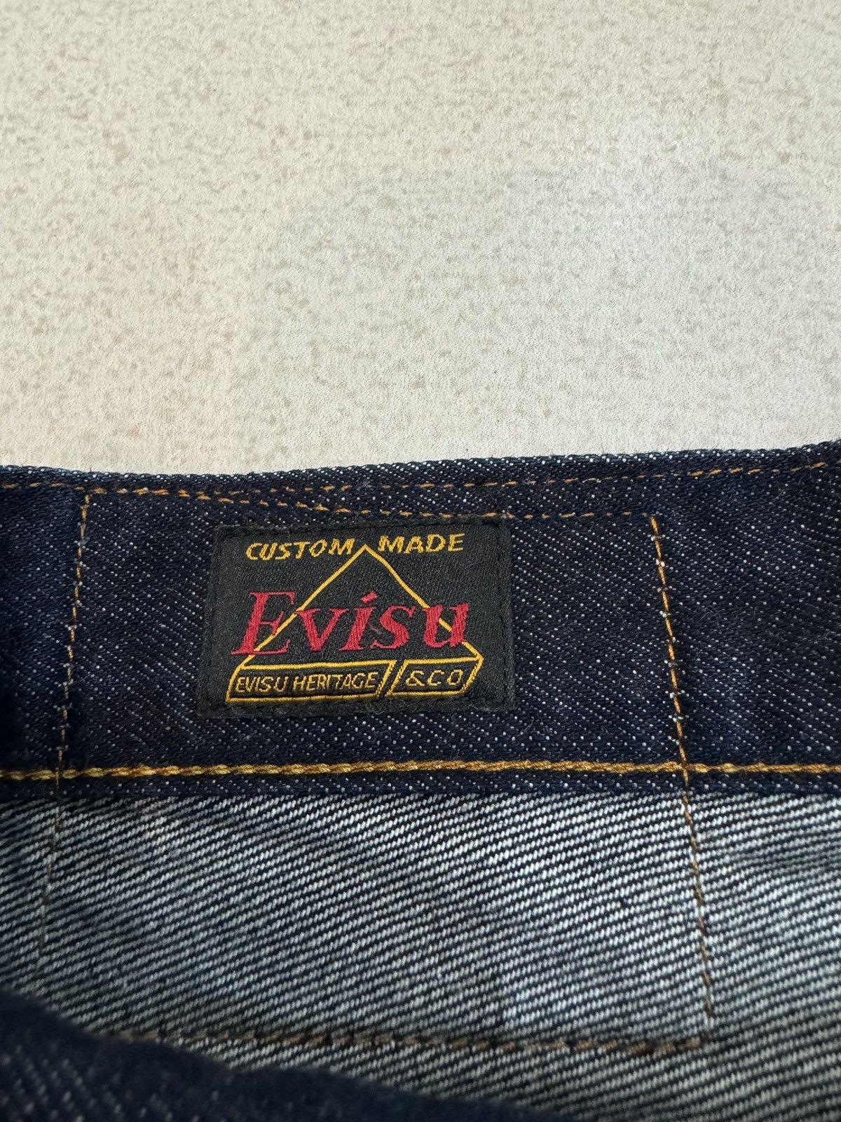 Evisu Evisu Waves Daicock Big Logo Size US 30 / EU 46 - 5 Thumbnail