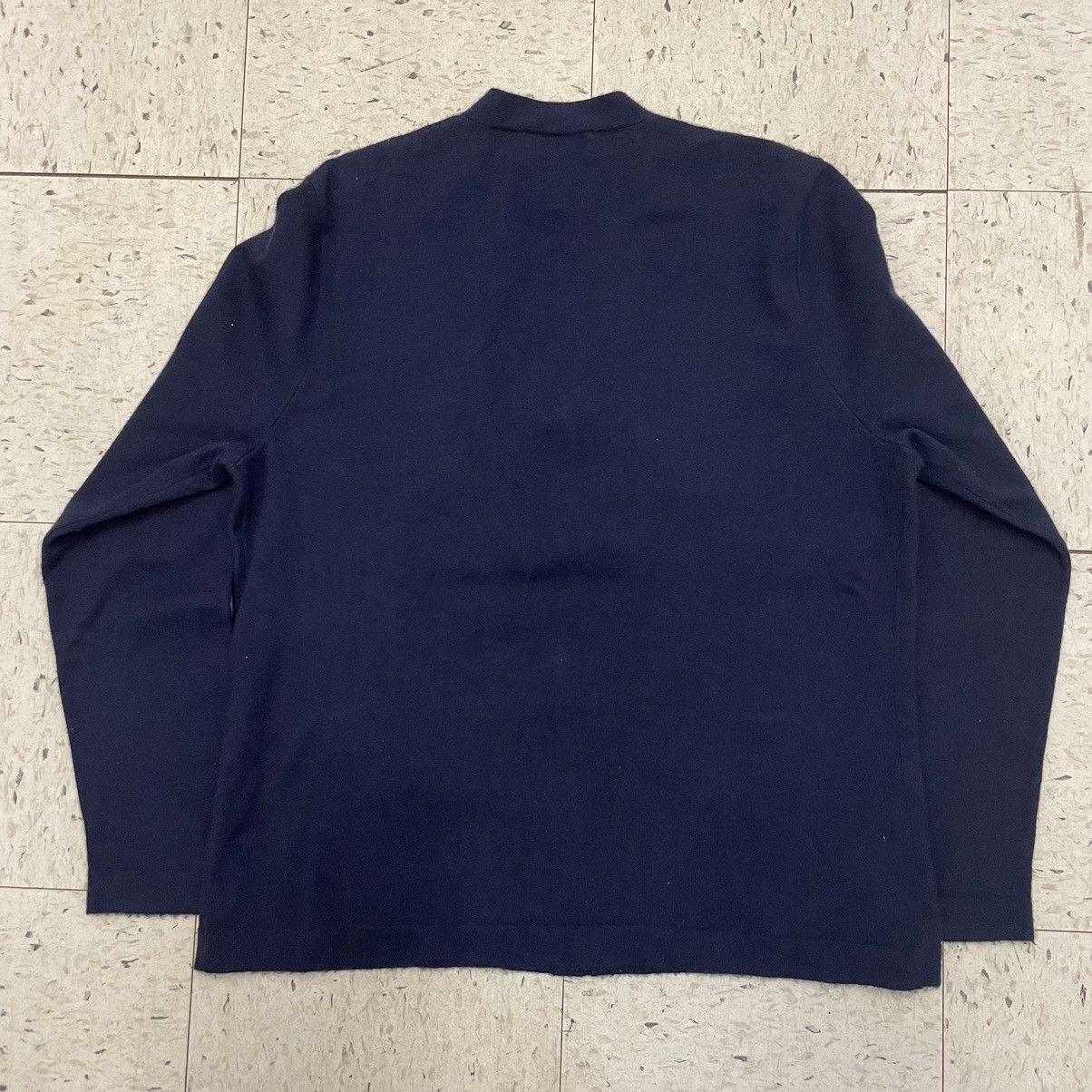 Polo Ralph Lauren Cashmere Blend Cardigan Sweat Jacket Patch Pockets Size US L / EU 52-54 / 3 - 8 Thumbnail