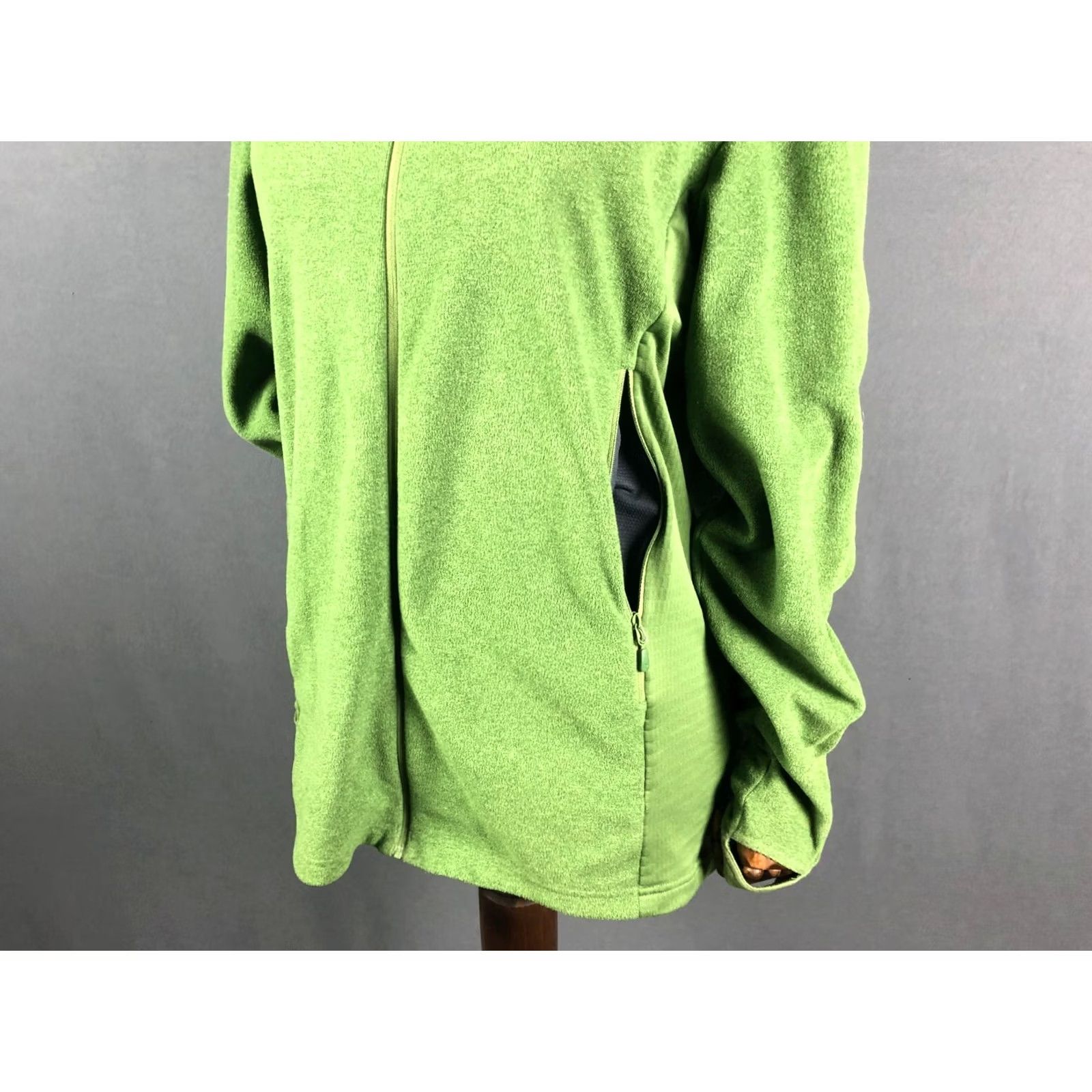 Vintage Norrona Full Zip Jacket Polyester Green Women L Jacket Size L / US 10 / IT 46 - 6 Thumbnail