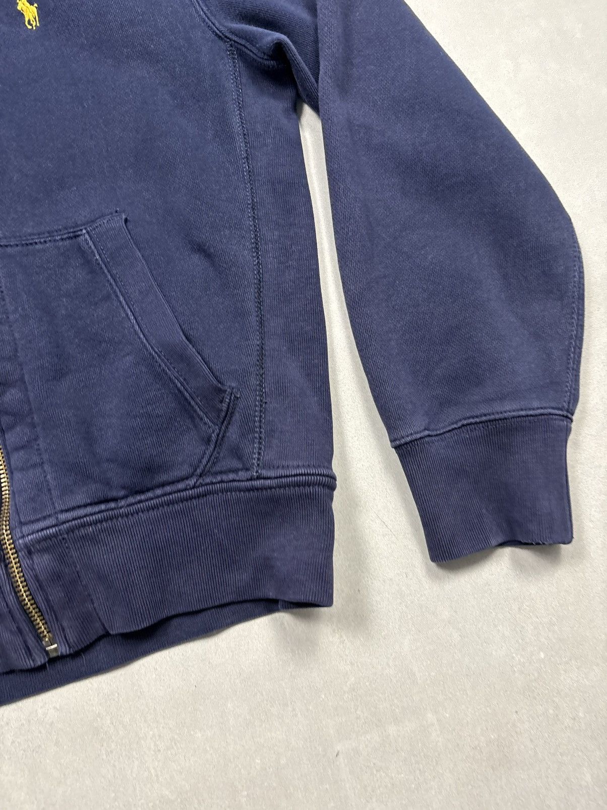 Polo Ralph Lauren Vintage Polo Ralph Lauren Full Zip Logo Hoodie Navy 90s Y2K Size US S / EU 44-46 / 1 - 4 Thumbnail