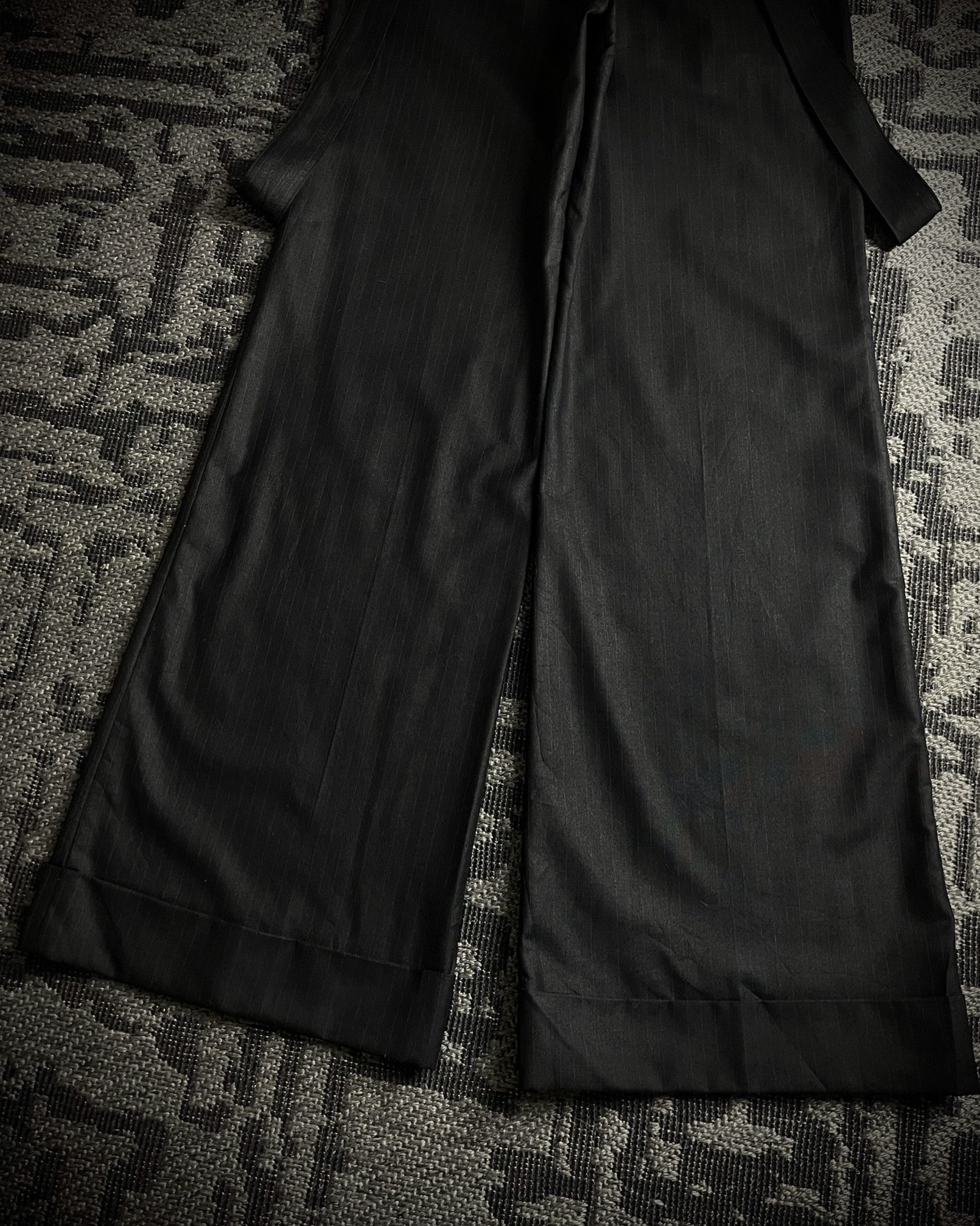 Tornado Mart Tornado Mart Femme Wide-Leg Strap Pants Size US 31 - 8 Thumbnail
