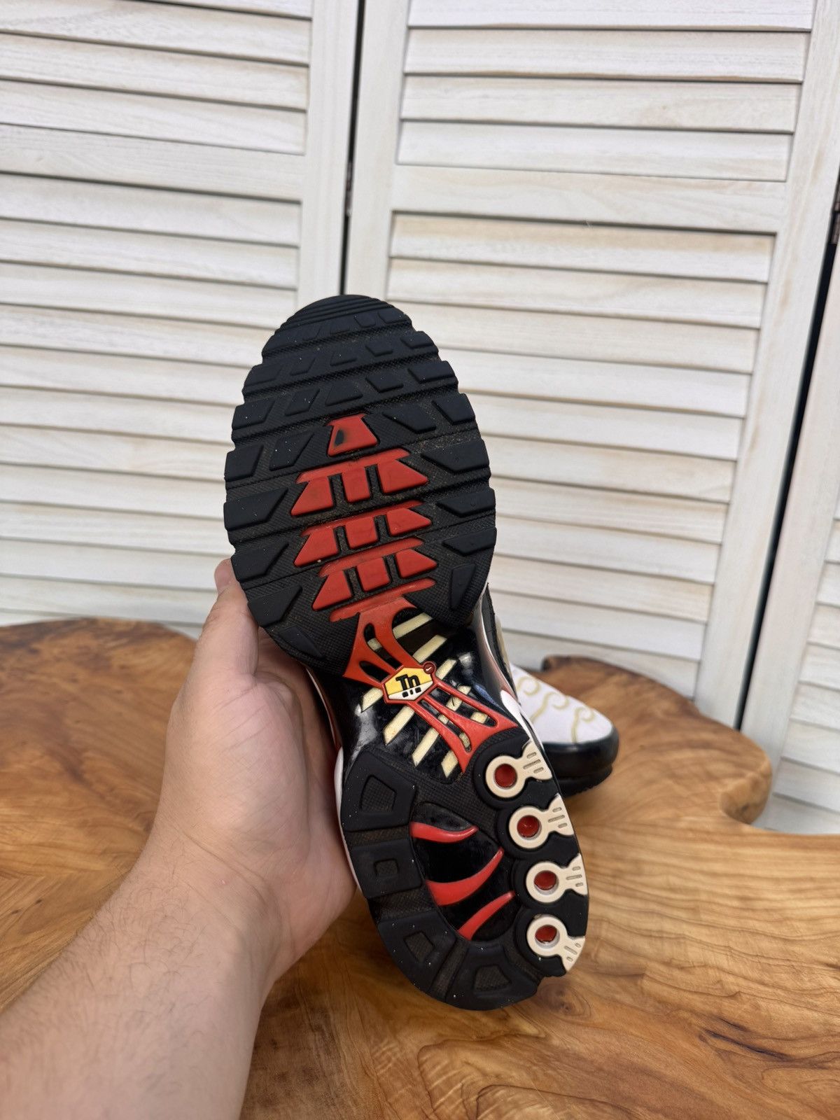 Nike Nike Air Max Plus TN White Red Gold Men’s Size 8.5 Size US 8.5 / EU 41-42 - 7 Thumbnail
