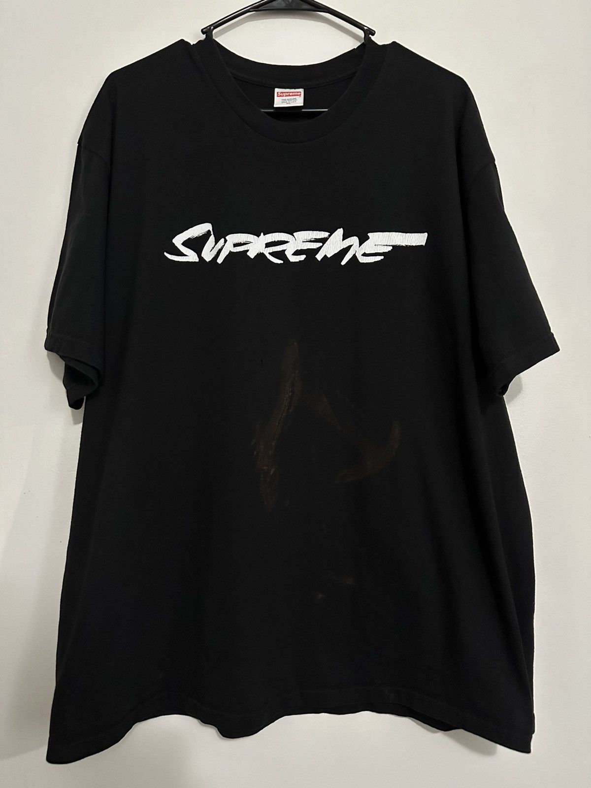 Supreme Supreme Futura Logo Tee Size US XL / EU 56 / 4 - 1 Thumbnail