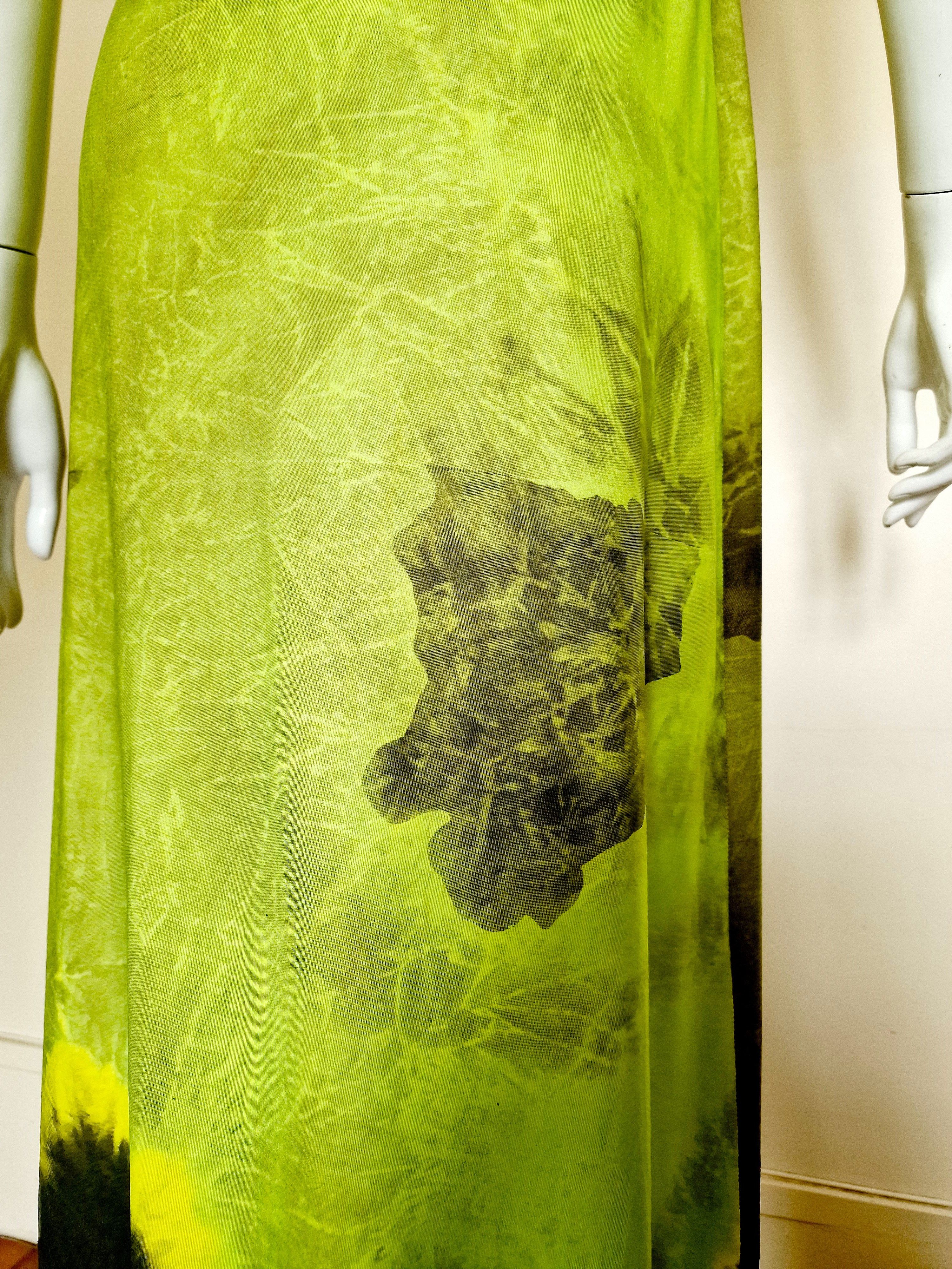 plein sud Plein Sud Maxi Designer Tie Dye Halter Large Slip Dress Size L / US 10 / IT 46 - 7 Thumbnail