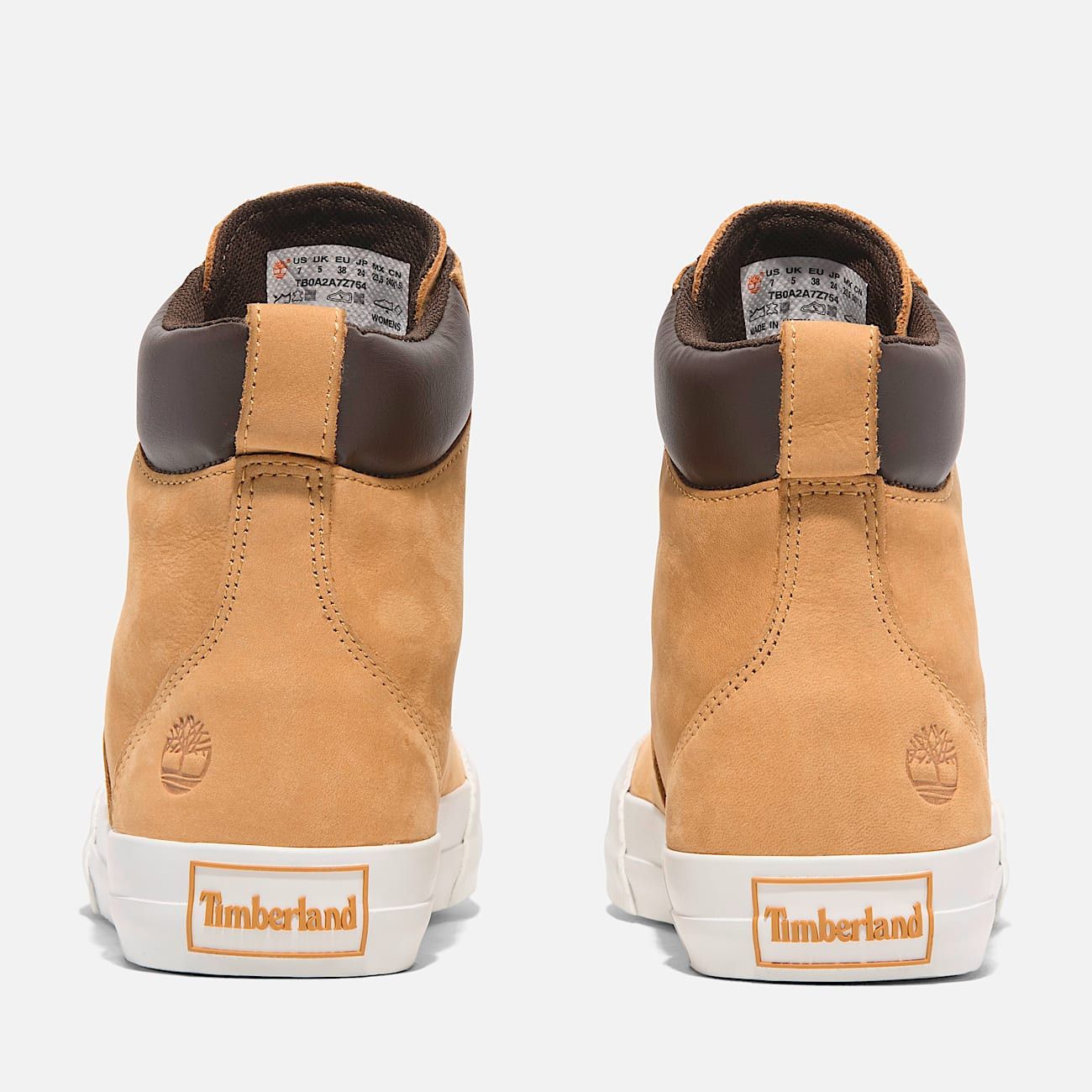 Timberland TIMBERLAND WOMEN'S 9.5 SKYLA BAY 2.0 HI TOP LACE SNKR WHEAT Size US 9.5 / IT 39.5 - 5 Thumbnail
