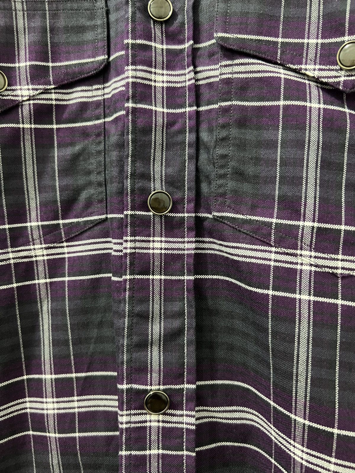 Tom Ford Tom Ford - Western Plaid Checkered Shirt Size US M / EU 48-50 / 2 - 4 Thumbnail