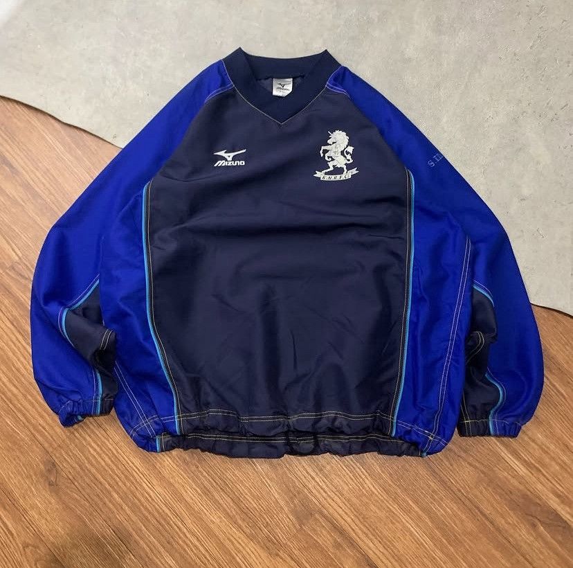 Mizuno Mizuno Pullover Windbreaker Size US XL / EU 56 / 4 - 1 Thumbnail