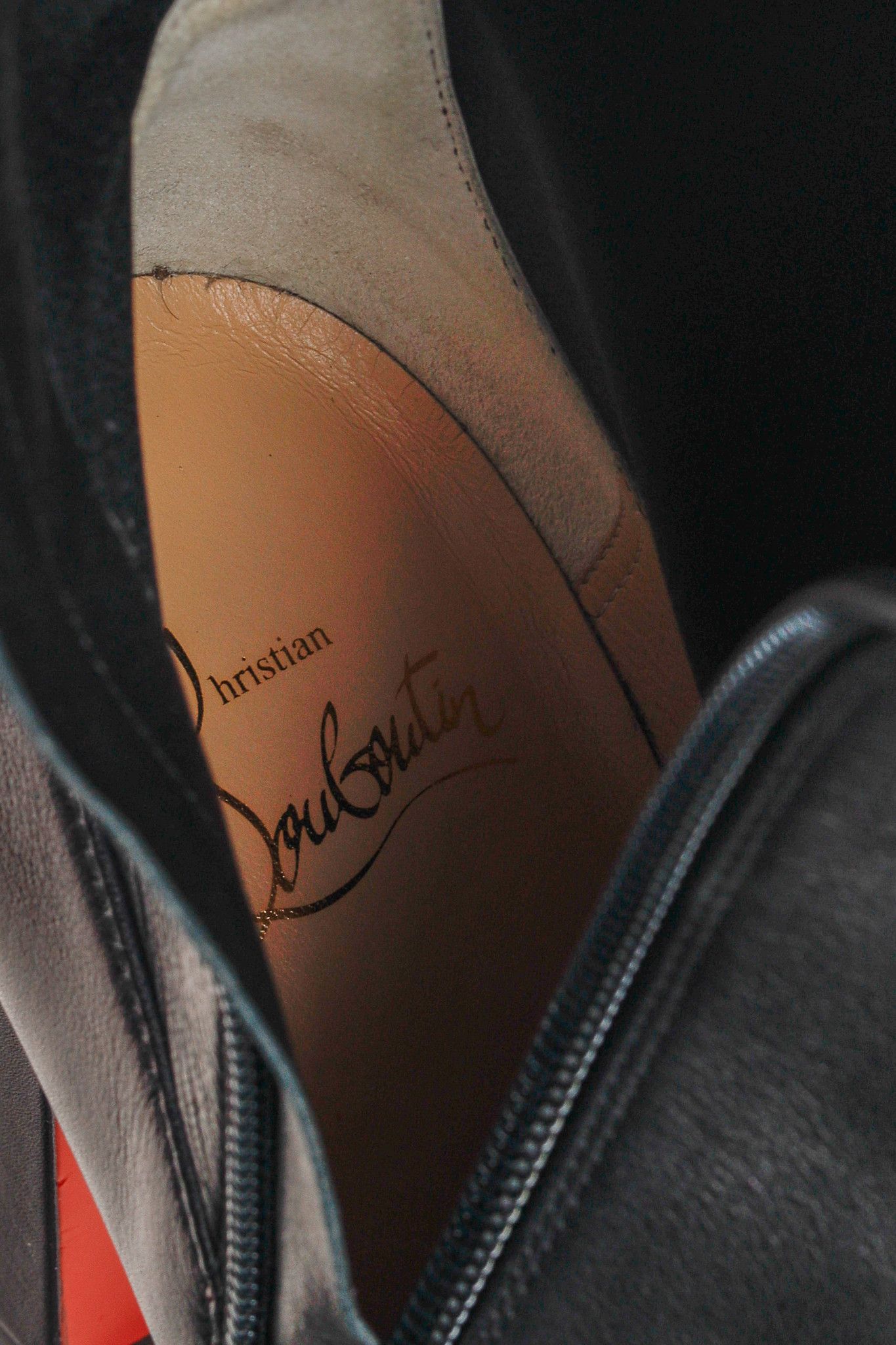 Christian Louboutin Christian Louboutin Kronobotte 85 Knee-High Leather Boots Size US 8 / IT 38 - 10 Thumbnail