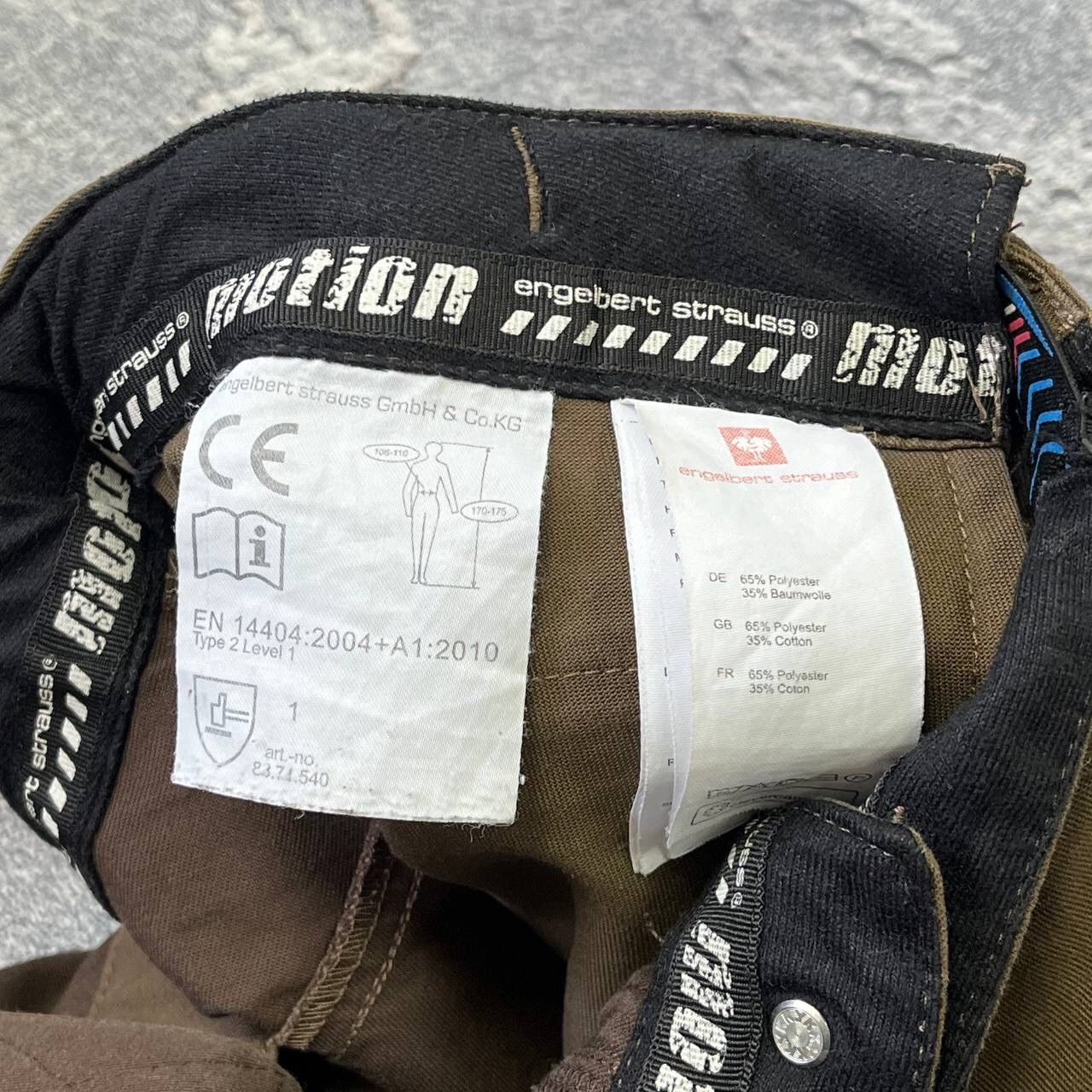 Vintage Vintage Engelbert Strauss Cargo Workwear Denim Pants Size US 29 - 14 Thumbnail