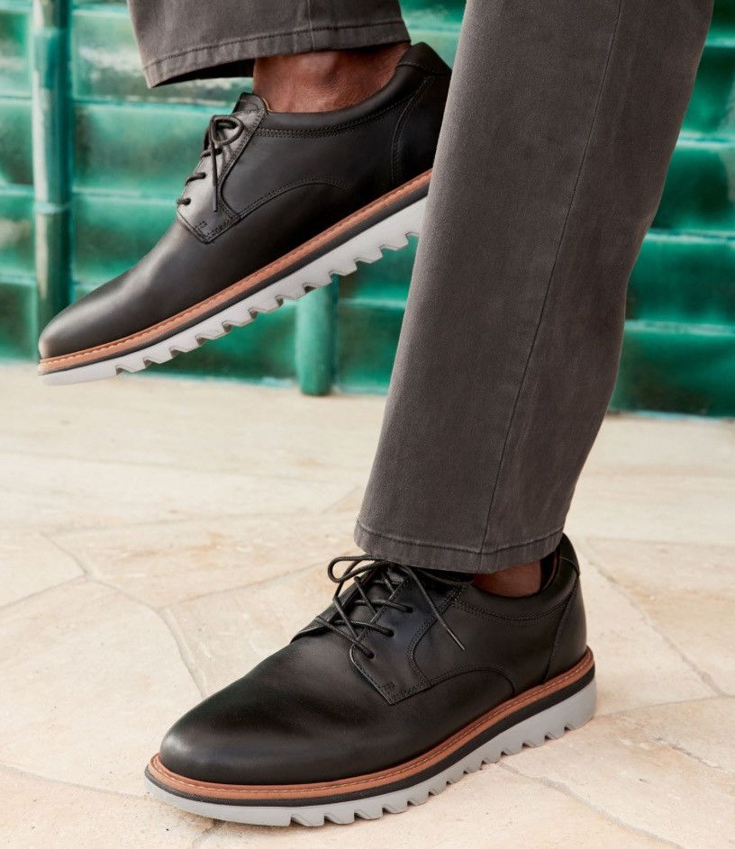 Johnston & Murphy These are Johnston & Murphy Braydon plain toe shoes, size 9 Size US 9 / EU 42 - 1 Thumbnail