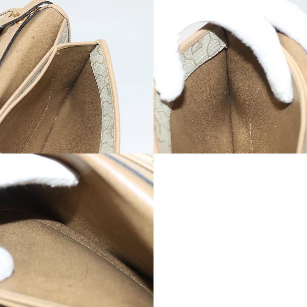 Dior DIOR Shoulder Bag Leather Beige Gold Size ONE SIZE - 12 Thumbnail